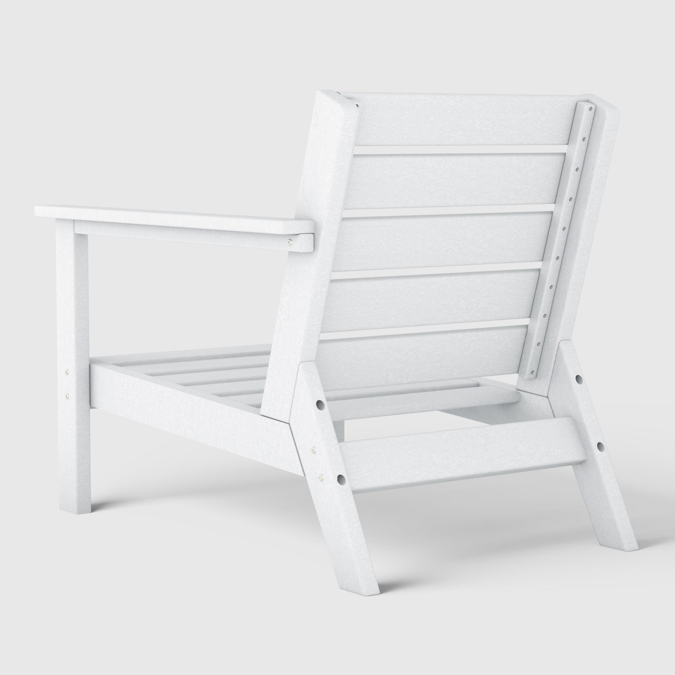 Scottsdale All-Weather Outdoor Modular Deep Seating Right Arm Chair (with Optional Cushions) Seahawk Designs Patio Chairs