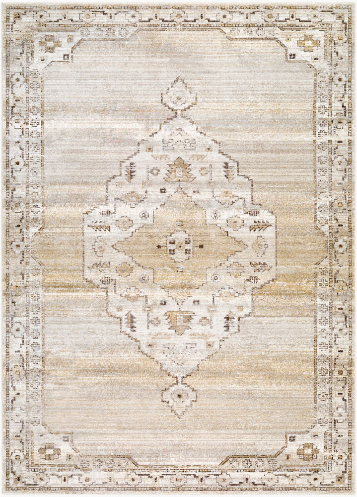 Fifth Avenue Machine Woven Rug — Dark Brown/Light Gray