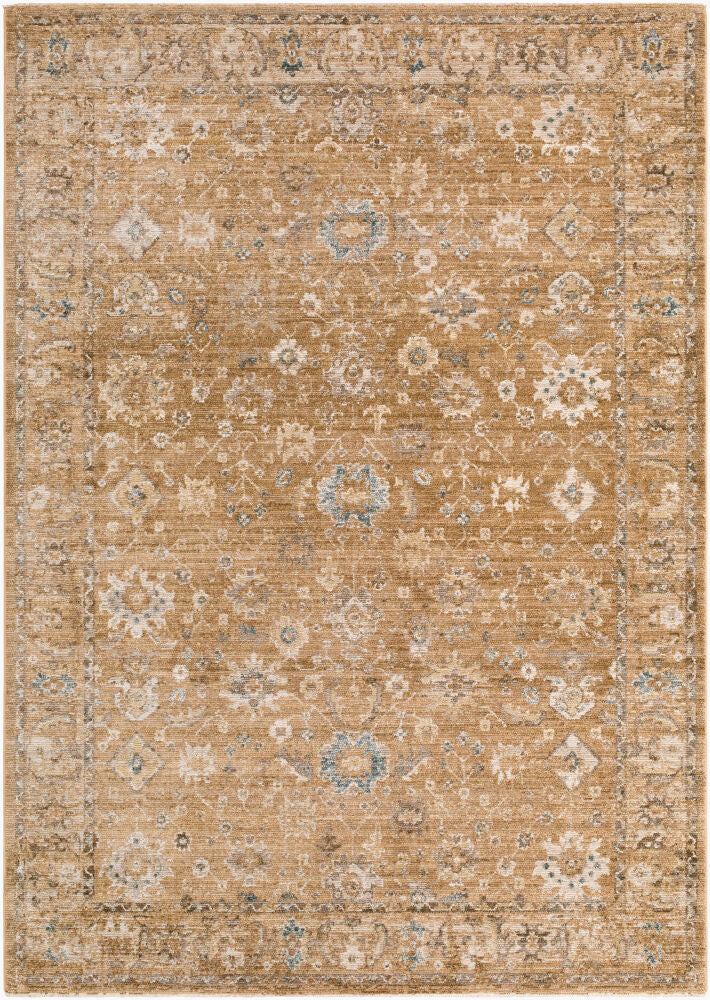 Fifth Avenue Machine Woven Rug — Dark Brown/Ivory
