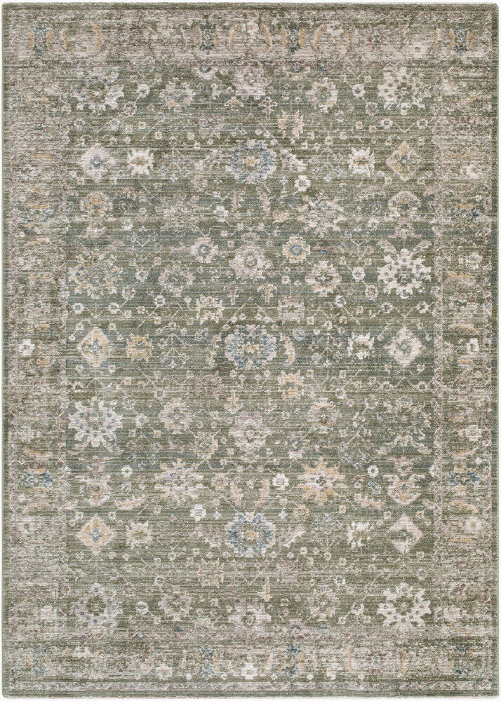 Fifth Avenue Machine Woven Rug — Dark Brown/Ivory