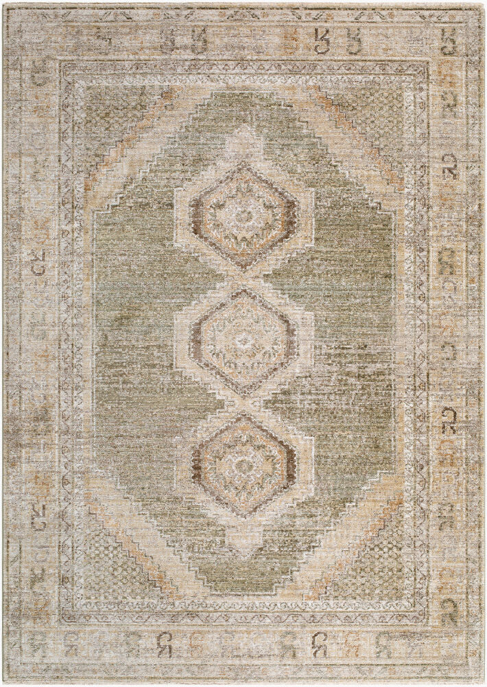 Fifth Avenue Machine Woven Rug — Dark Brown/Ivory