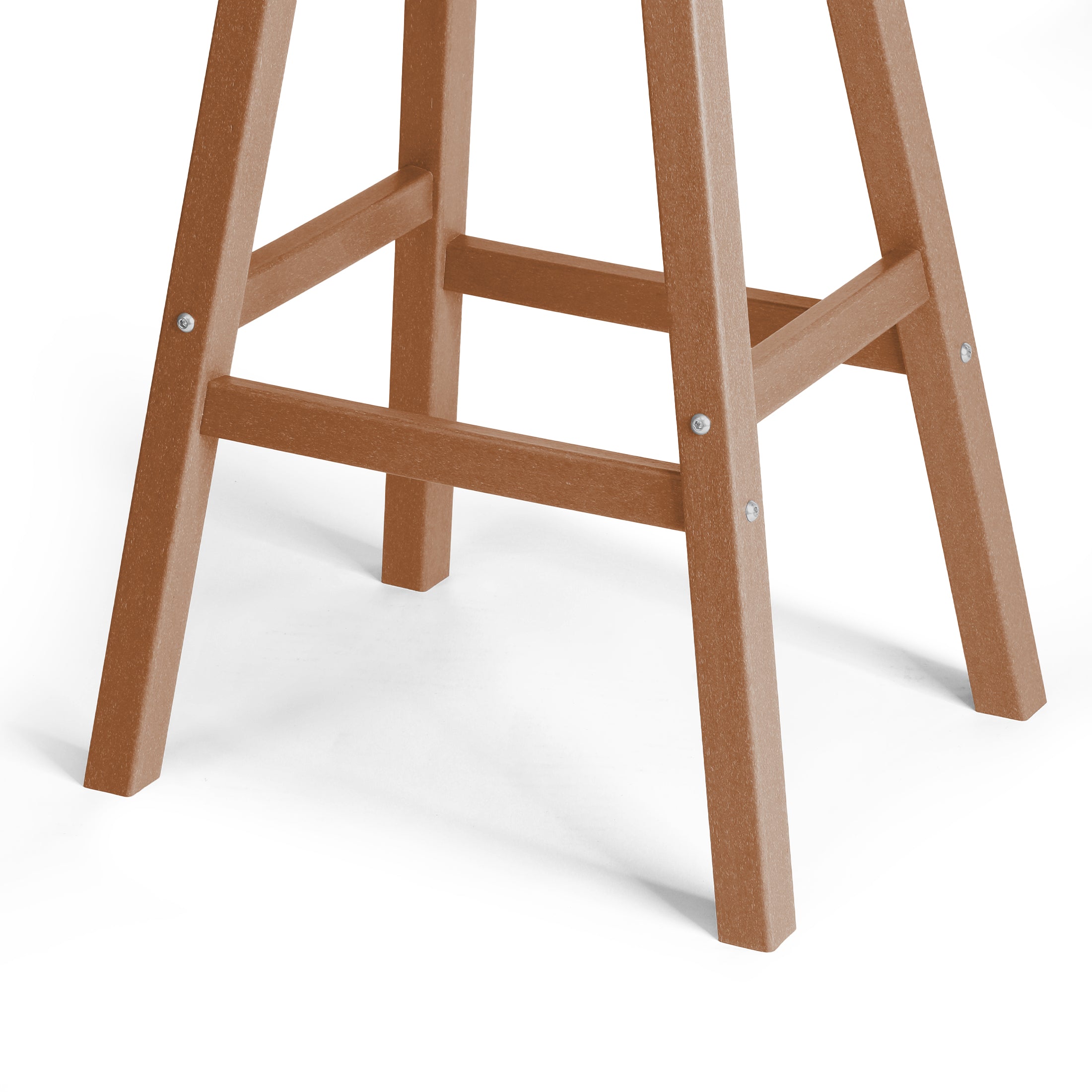 Stockholm All-Weather Outdoor Saddle Bar Stool (29" Height) Seahawk Designs Patio Bar & Counter Stools