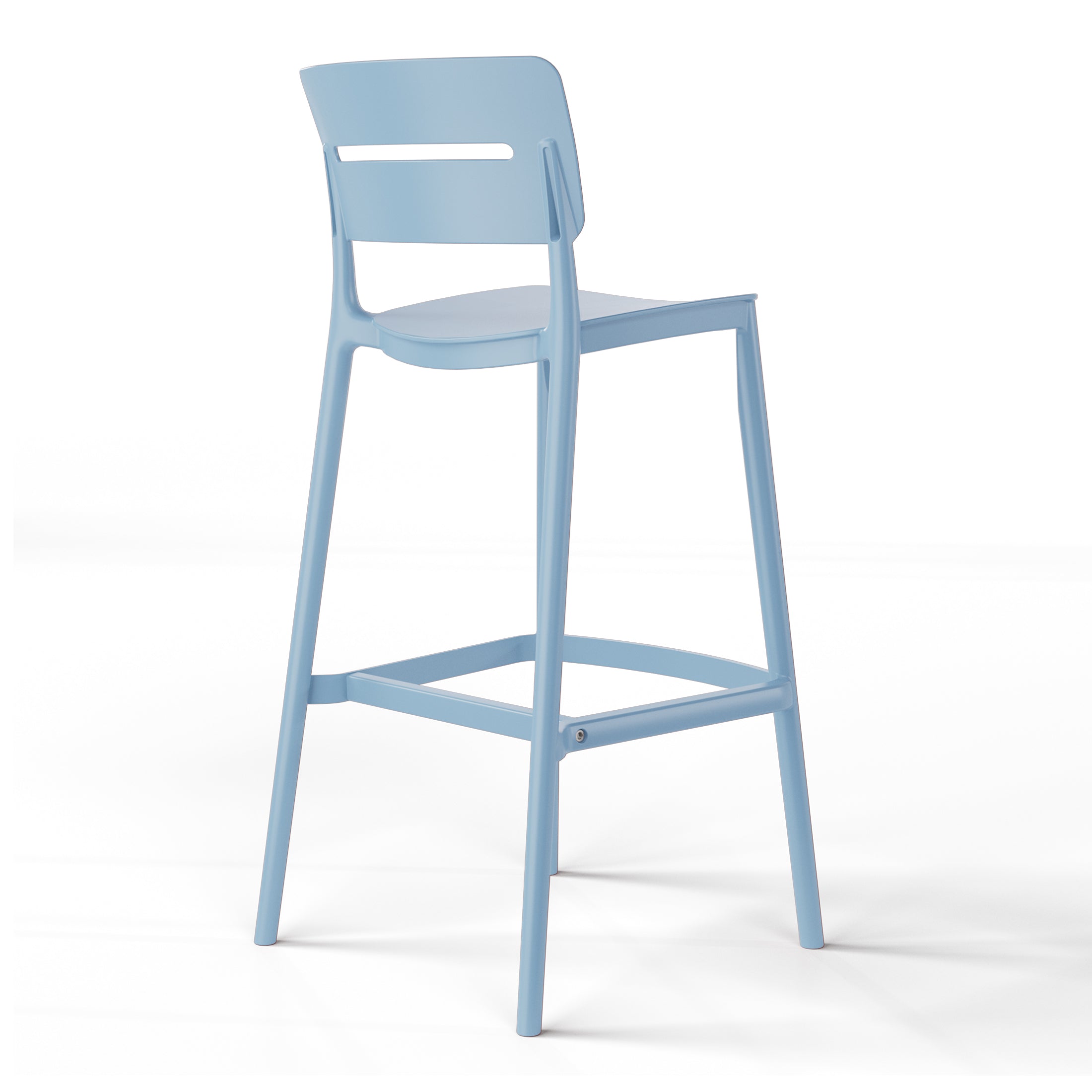 Polyform 29.5" Bar Stool (Set of 2) Seahawk Designs Patio Bar & Counter Stools