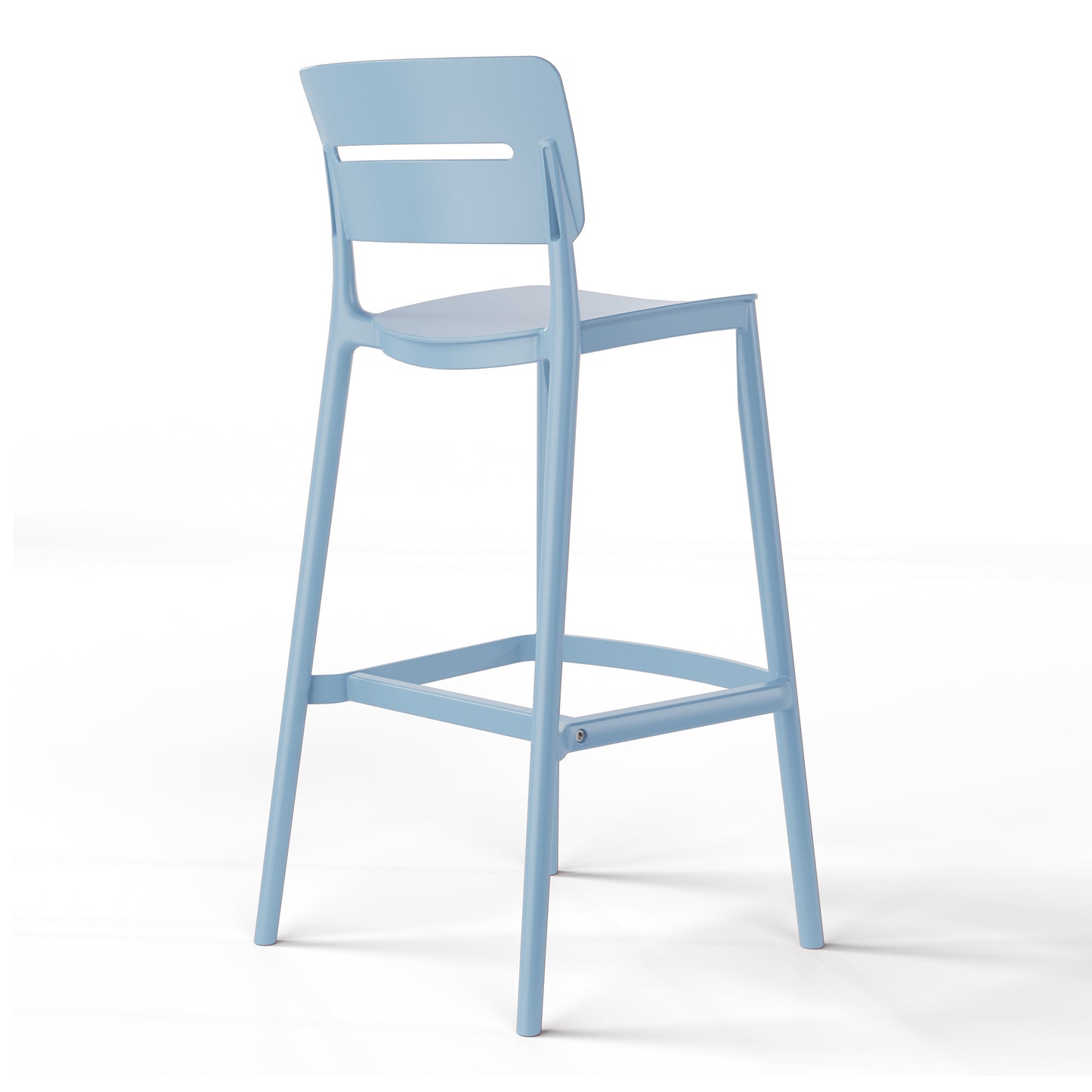 Polyform 29.5" Bar Stool (Set of 2) Seahawk Designs Patio Bar & Counter Stools