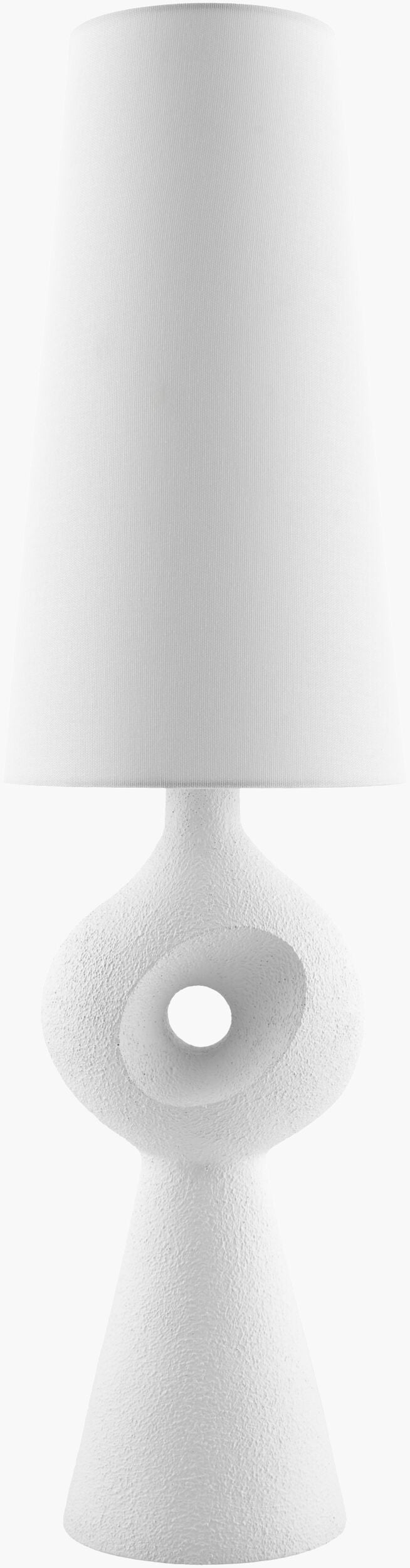 Firkel Accent Table Lamp — White