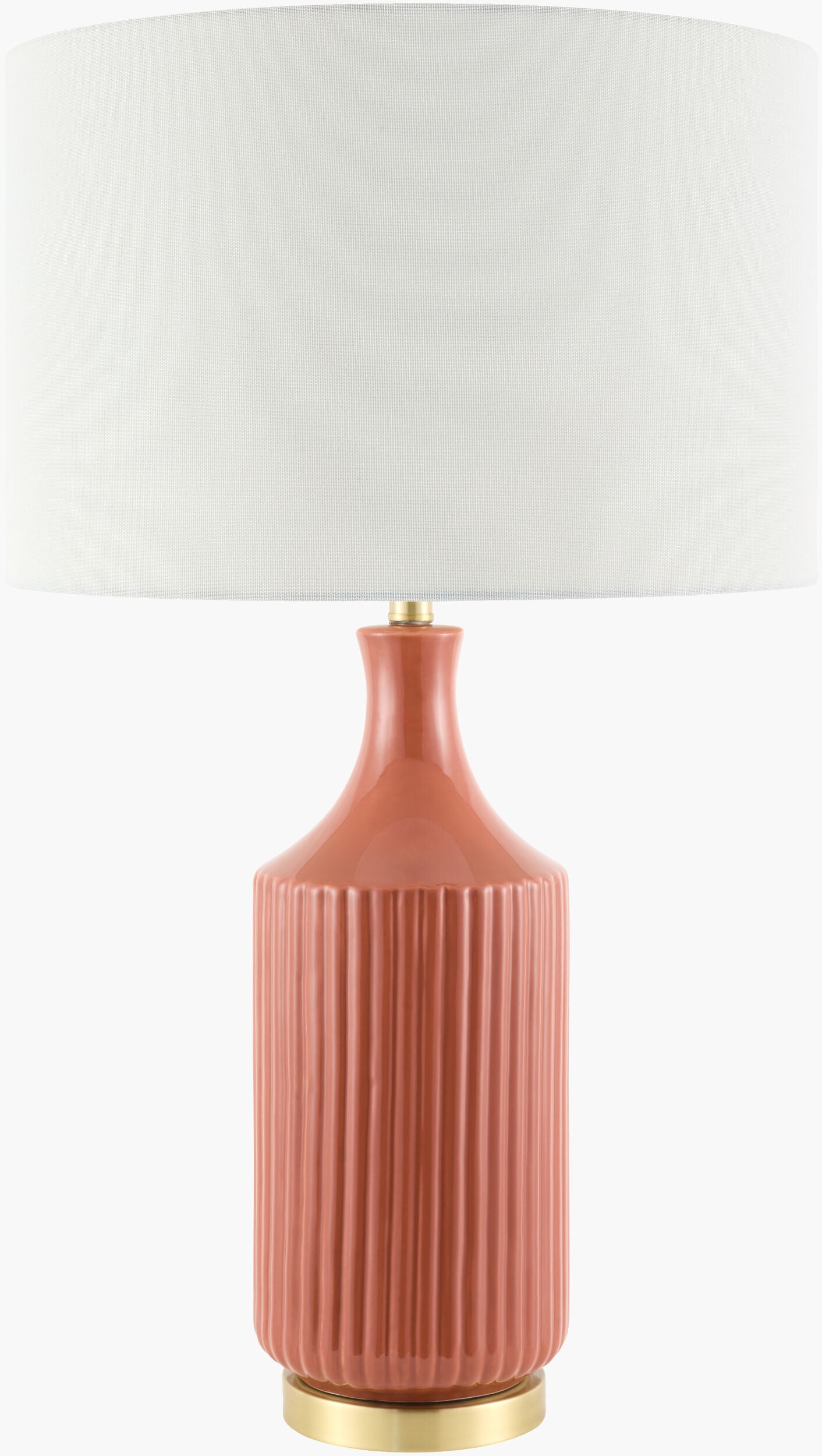 Filaki Accent Table Lamp — Brick