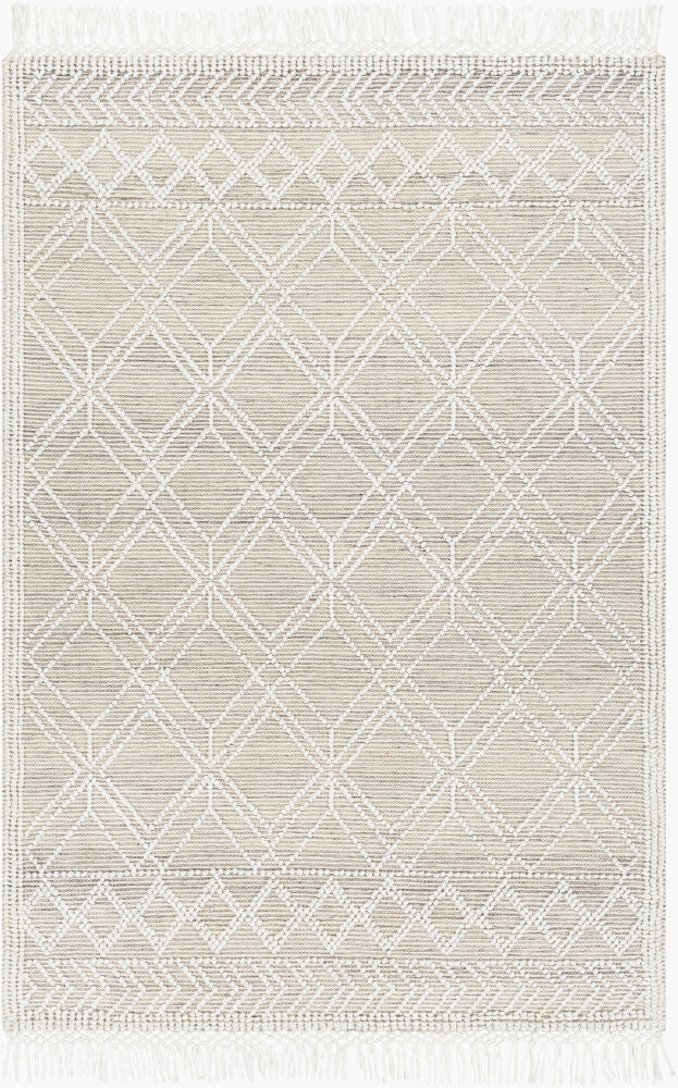 Fleur Handmade Rug — Dark Brown/Light Brown