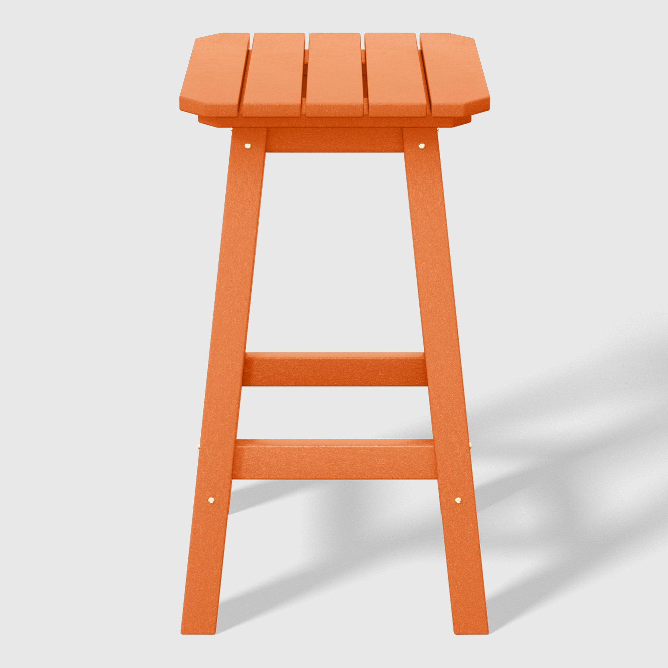 Stockholm All-Weather Outdoor Square Counter Stool (24" Seat Height) Seahawk Designs Patio Bar & Counter Stools
