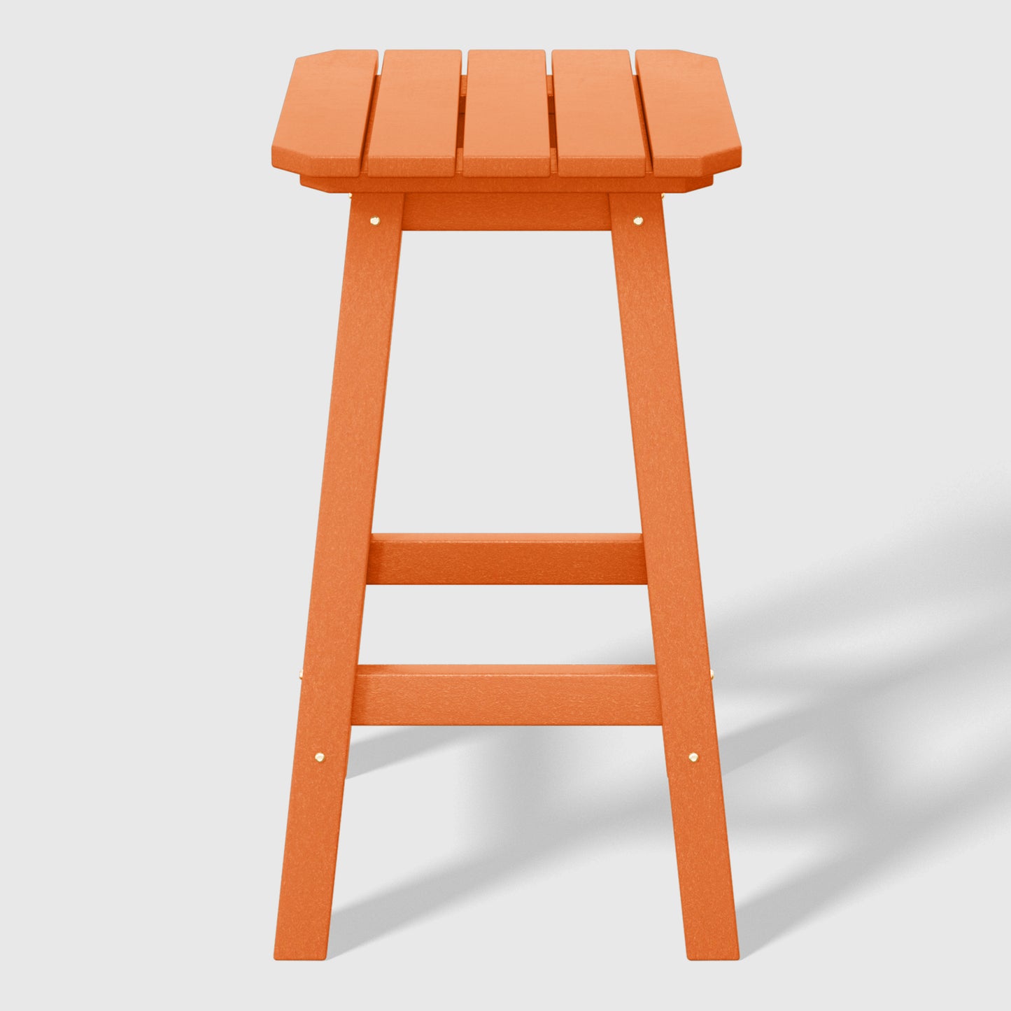 Stockholm All-Weather Outdoor Square Counter Stool (24" Seat Height) Seahawk Designs Patio Bar & Counter Stools