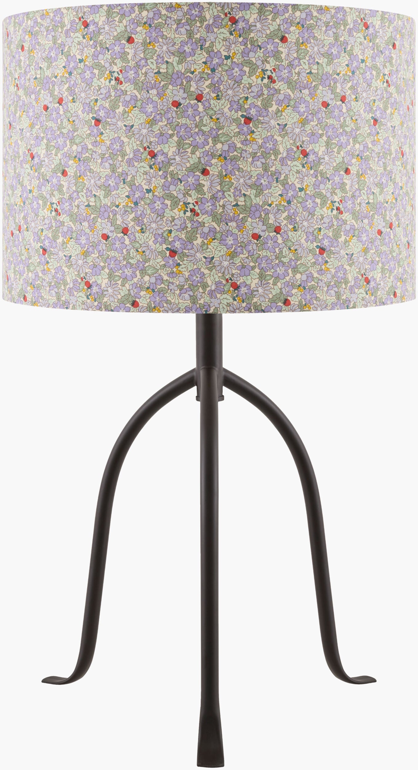 Floriva Accent Table Lamp — Black
