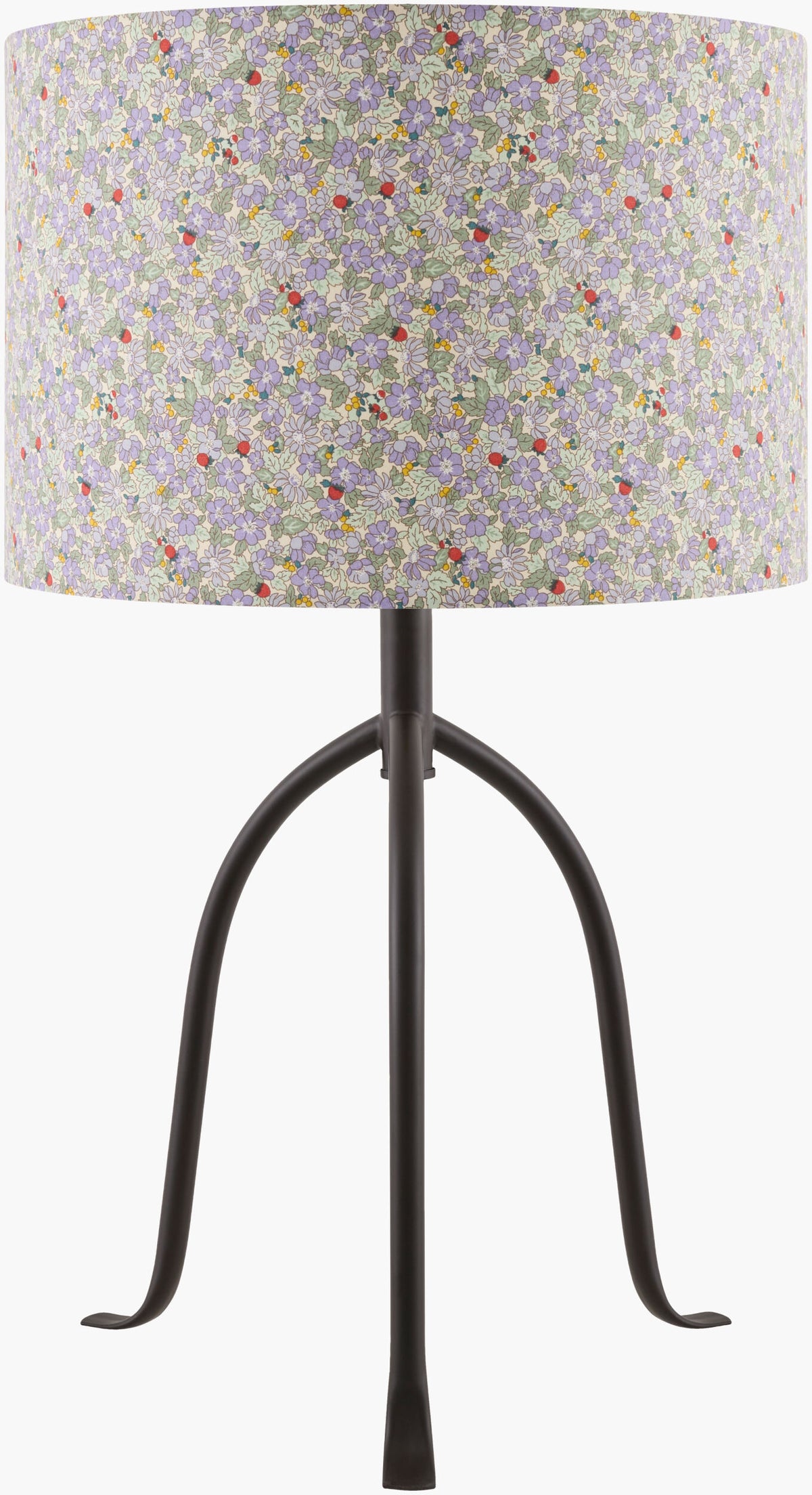 Floriva Accent Table Lamp — Black