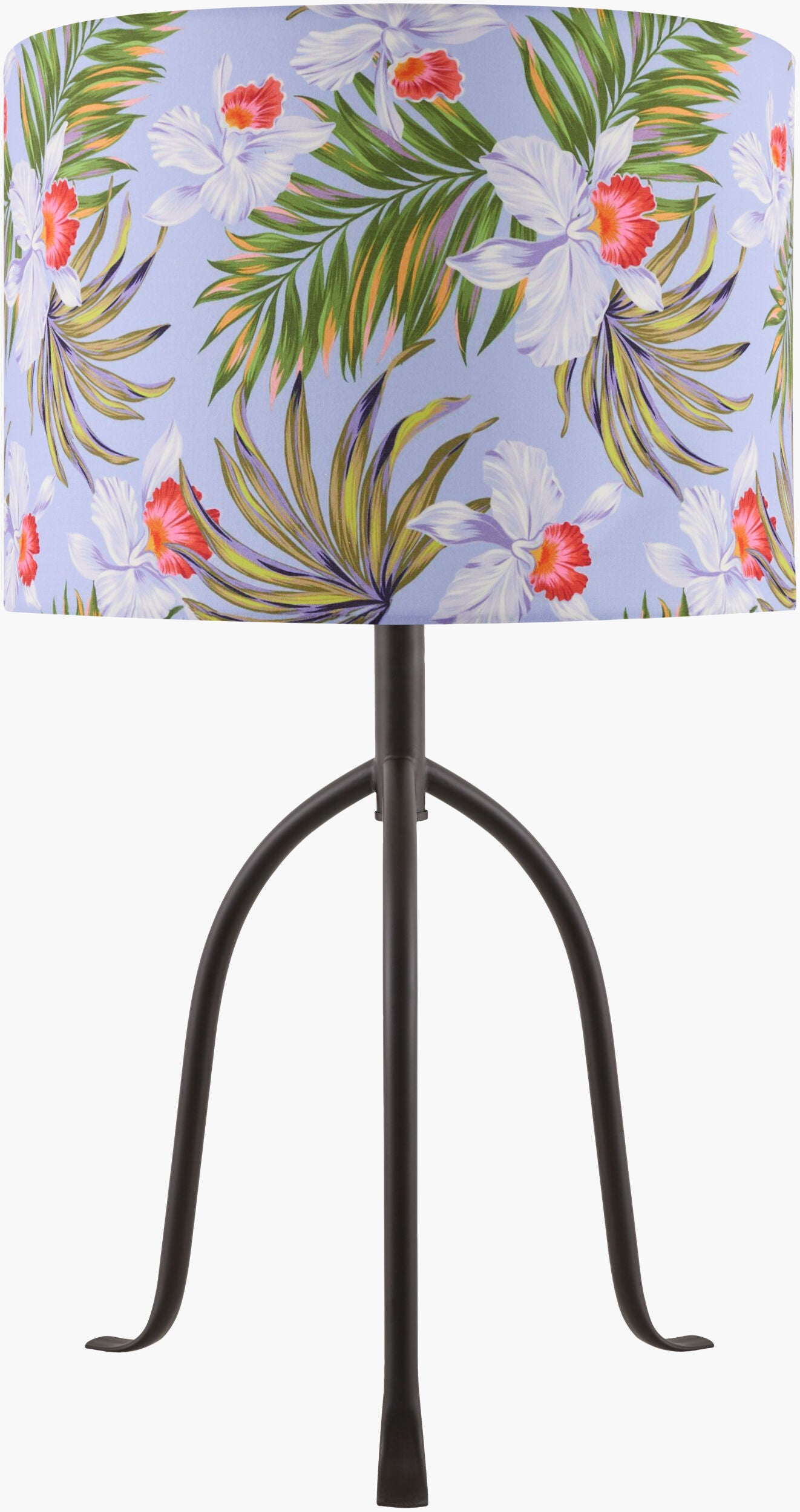 Floriva Accent Table Lamp — Black