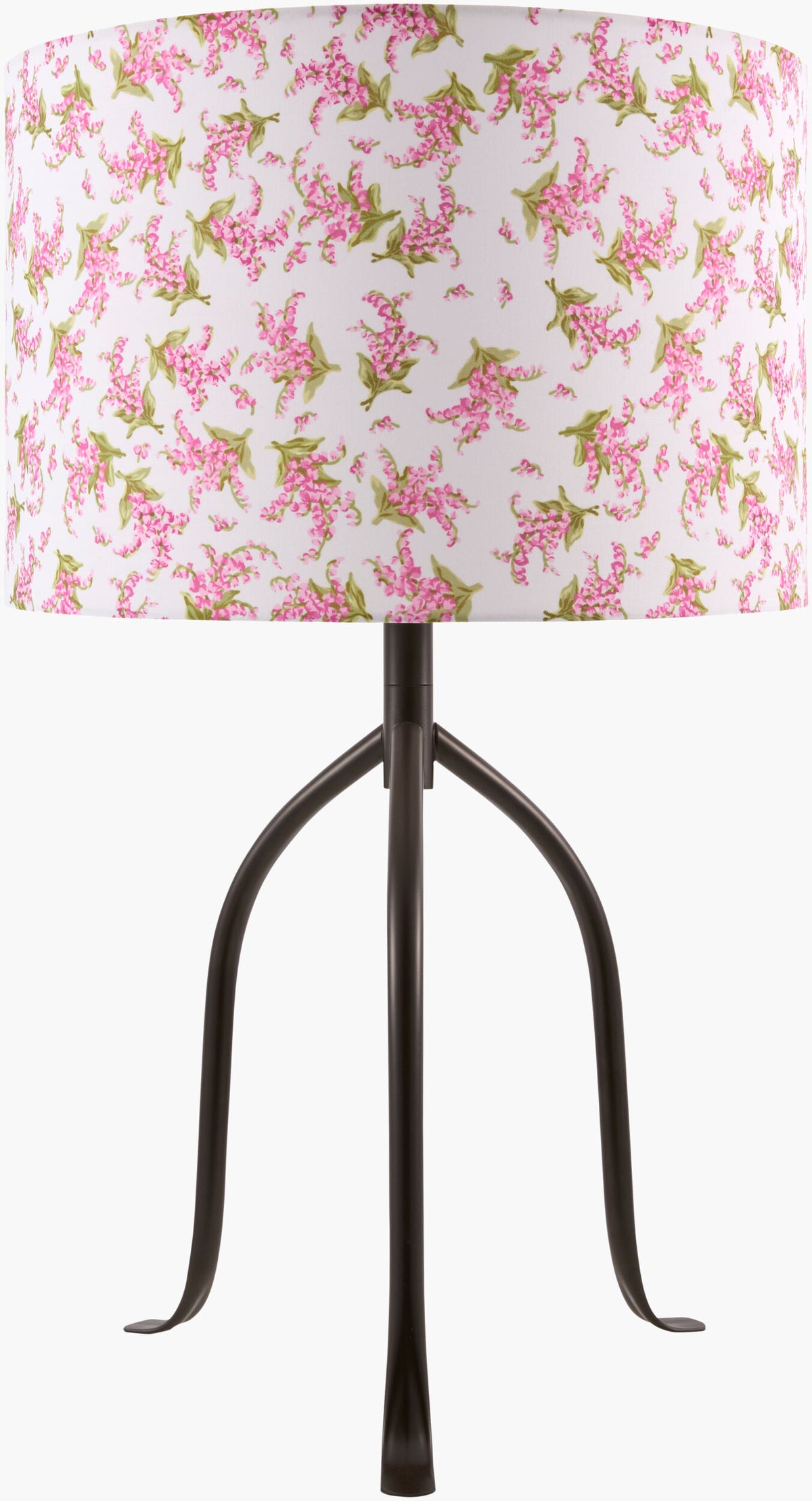 Floriva Accent Table Lamp — Black