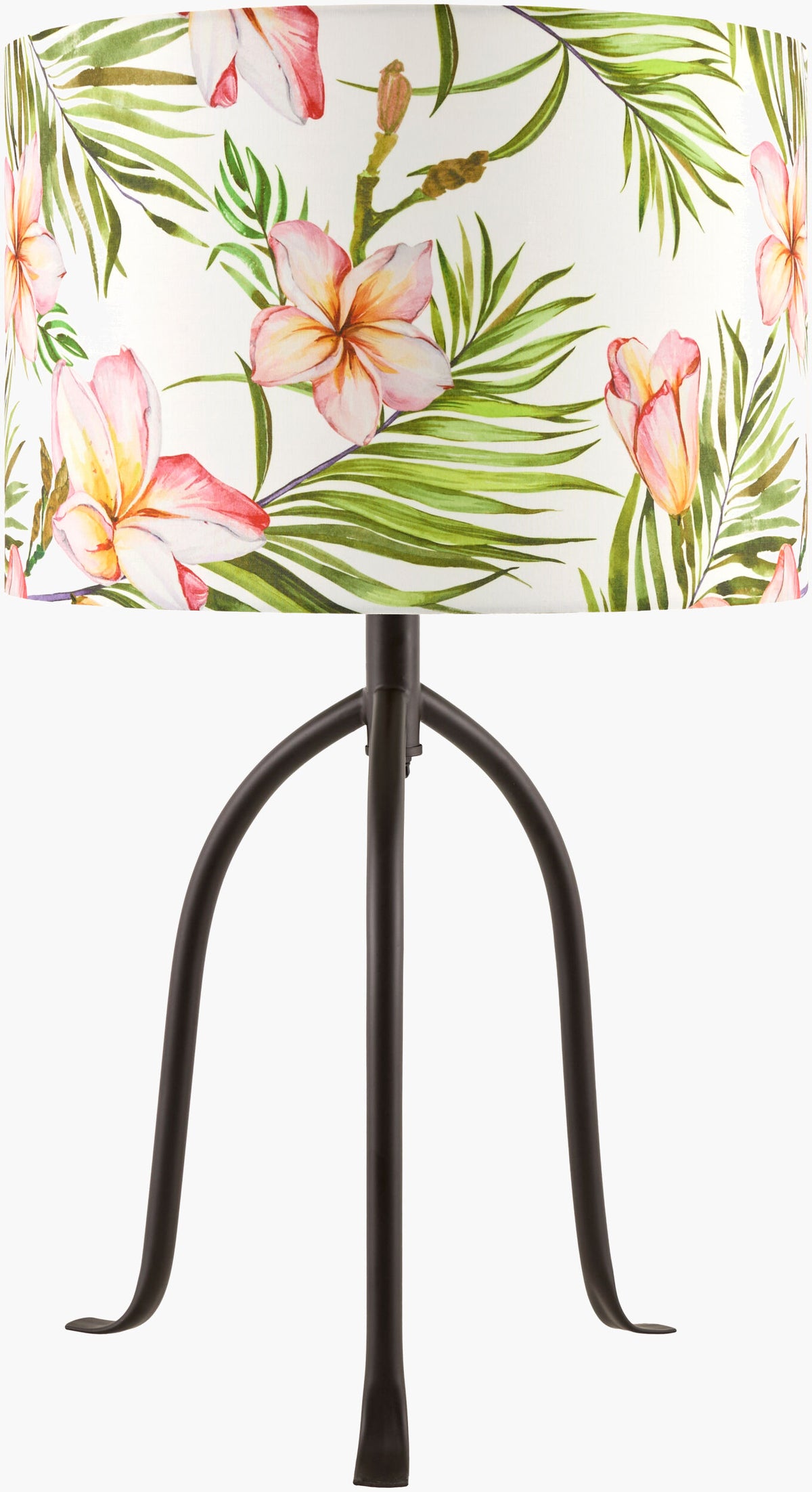 Floriva Accent Table Lamp — Black