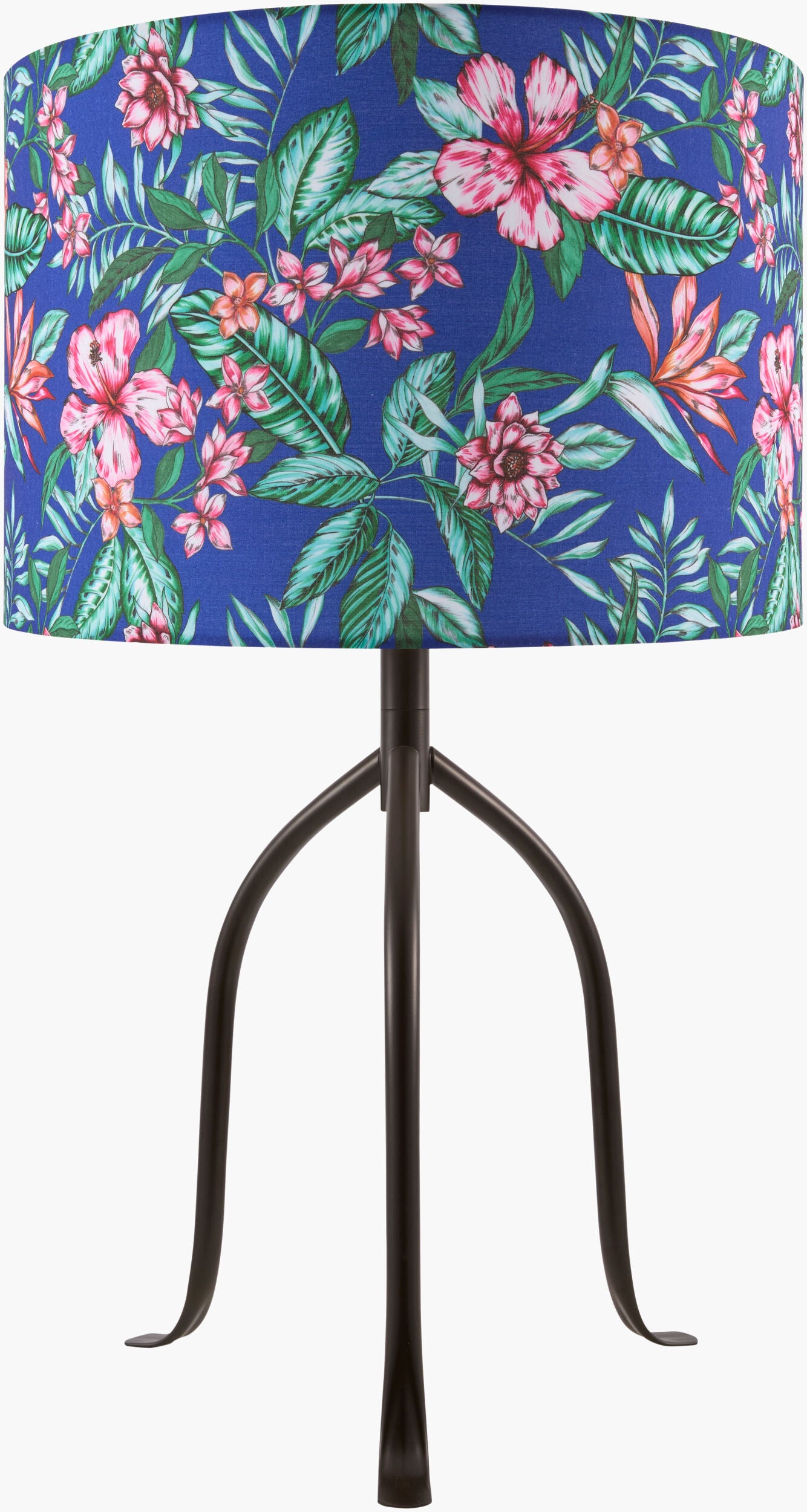 Floriva Accent Table Lamp — Black