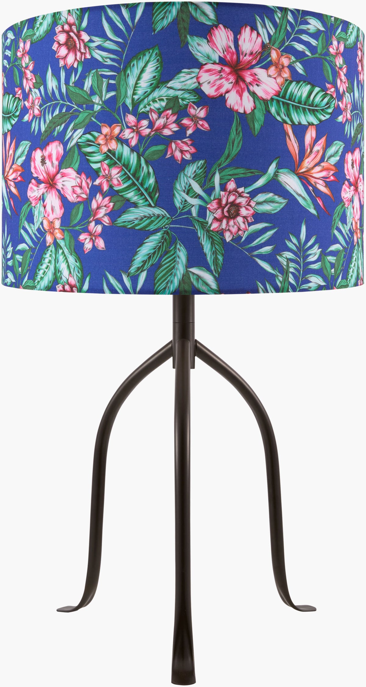 Floriva Accent Table Lamp — Black