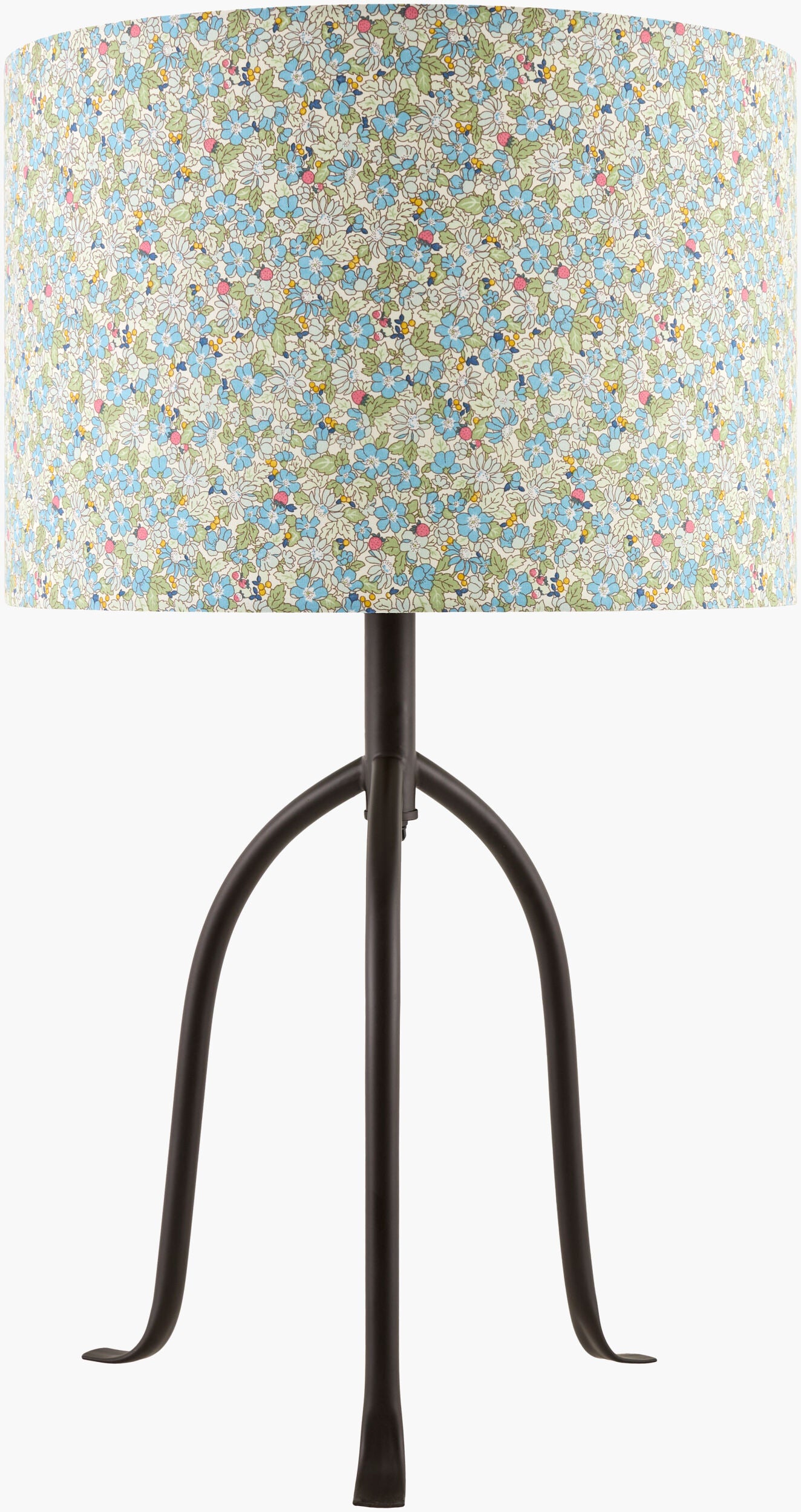 Floriva Accent Table Lamp — Black