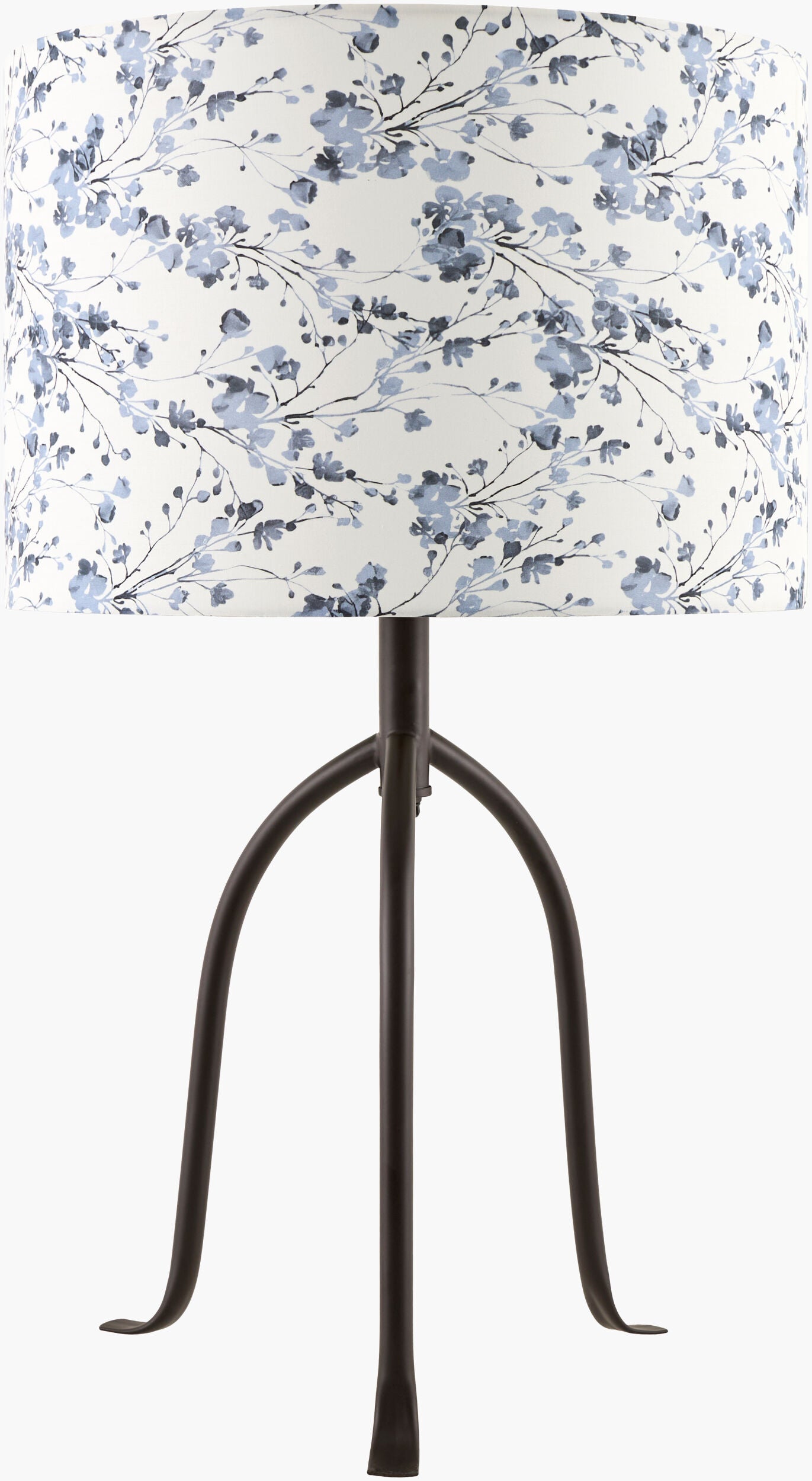 Floriva Accent Table Lamp — Black