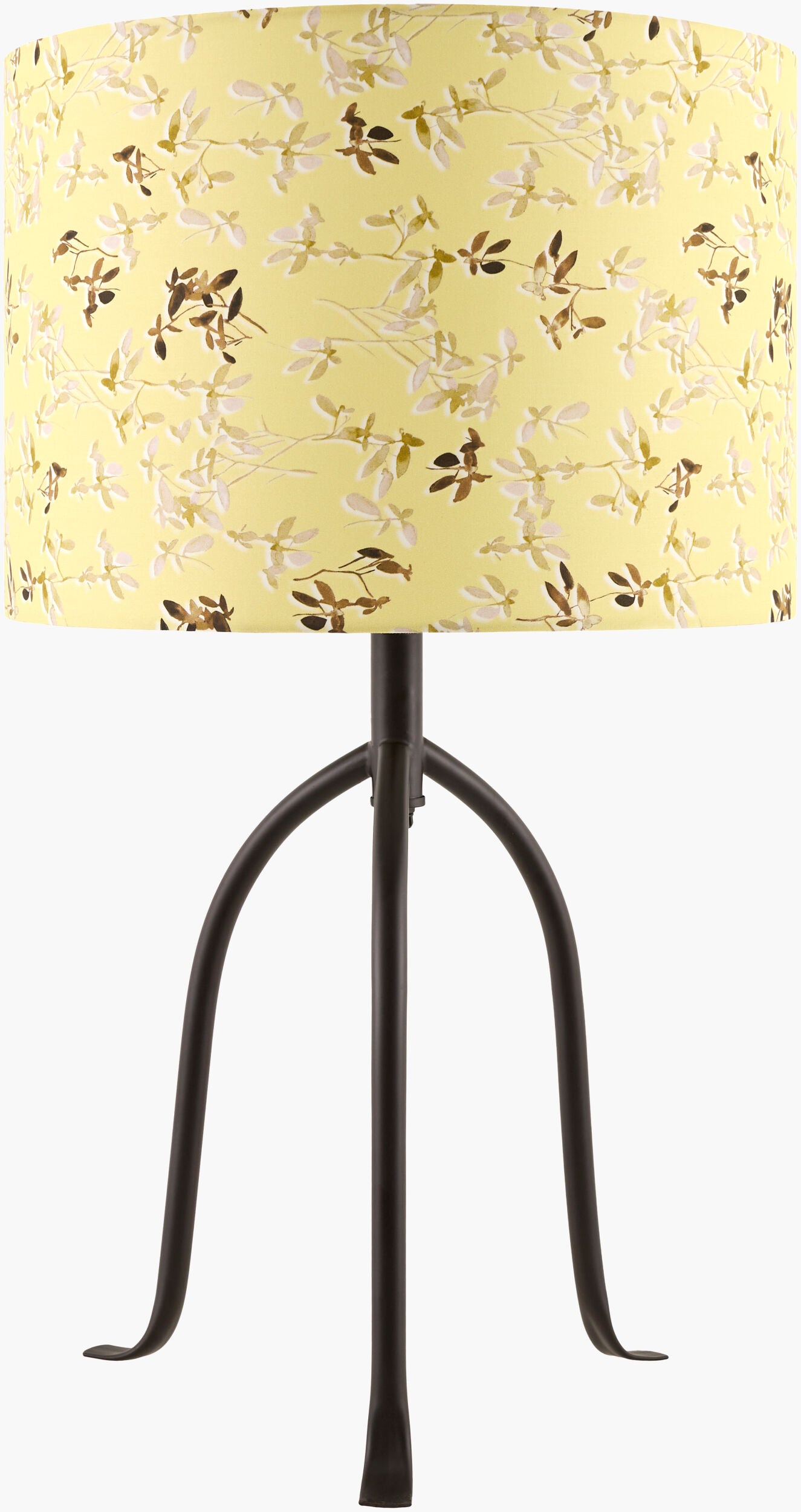 Floriva Accent Table Lamp — Black