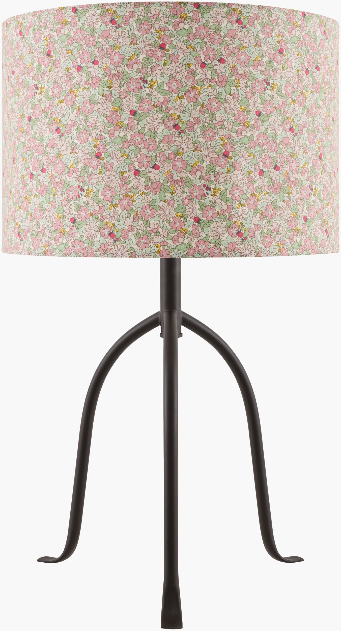 Floriva Accent Table Lamp — Black