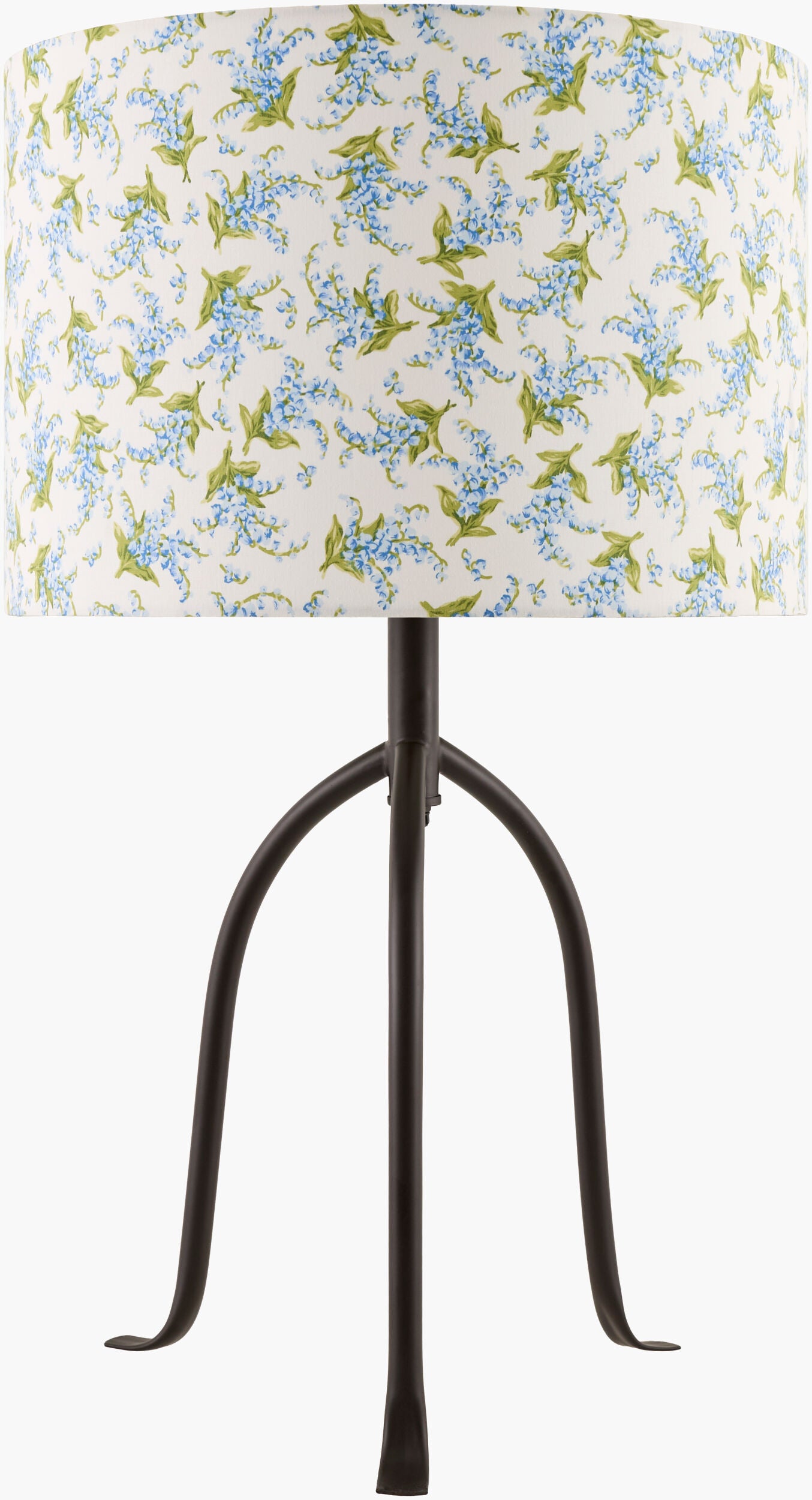 Floriva Accent Table Lamp — Black