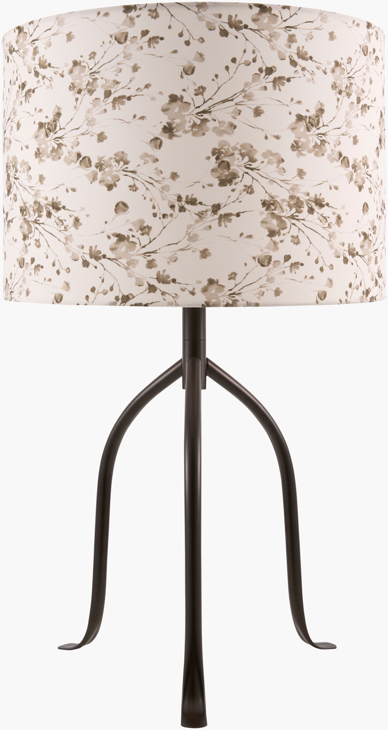 Floriva Accent Table Lamp — Black