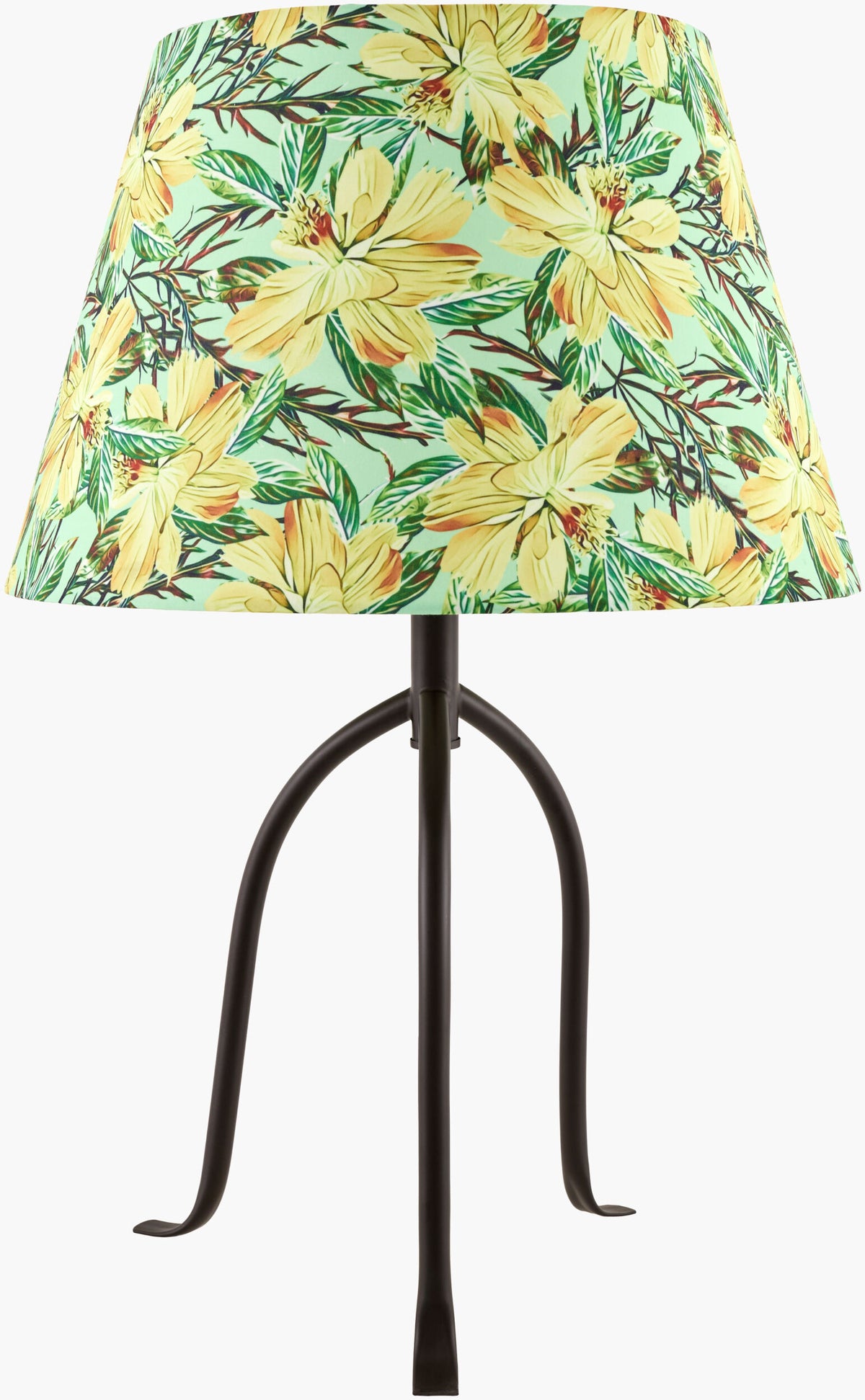 Floriva Accent Table Lamp — Black