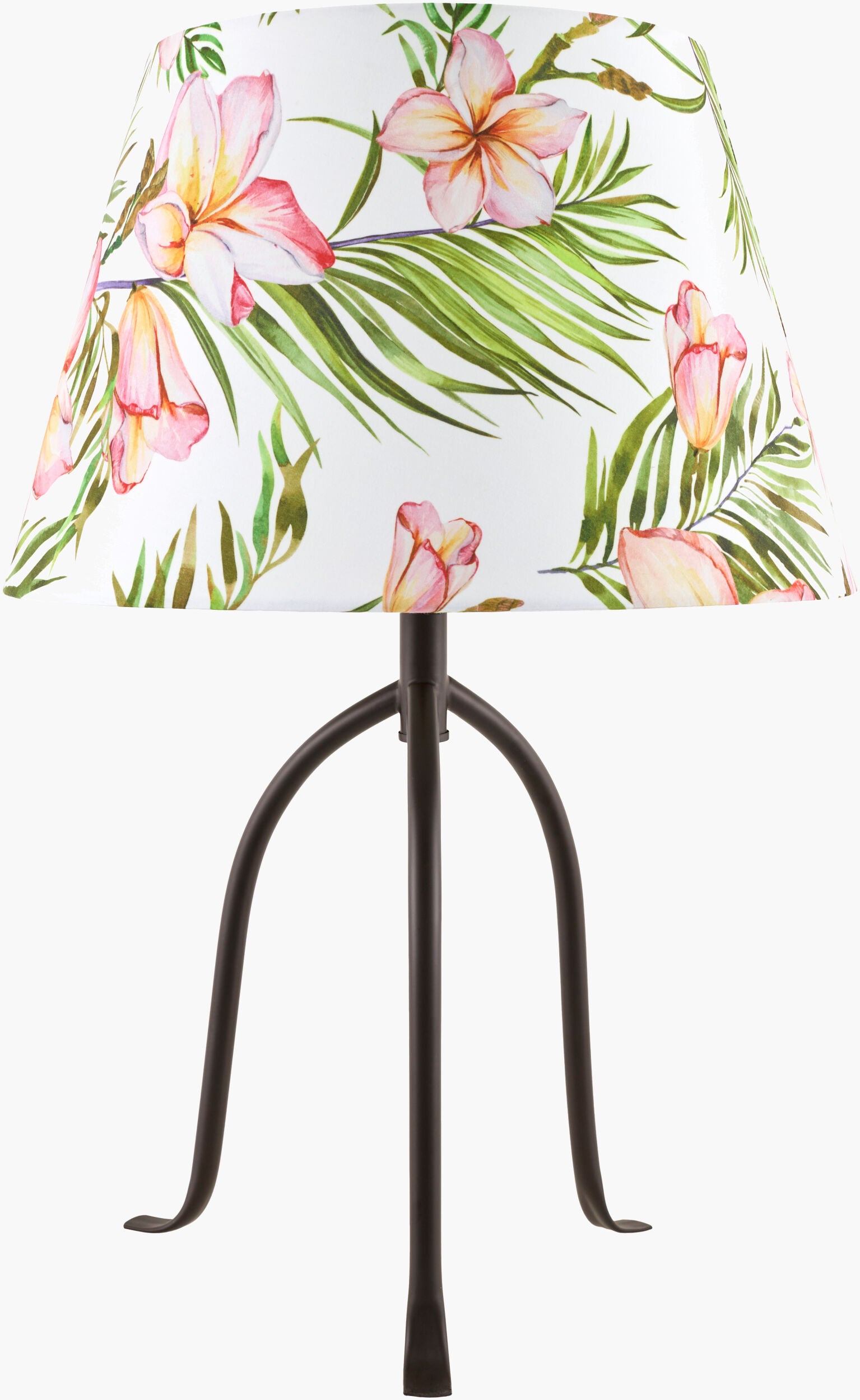 Floriva Accent Table Lamp — Black