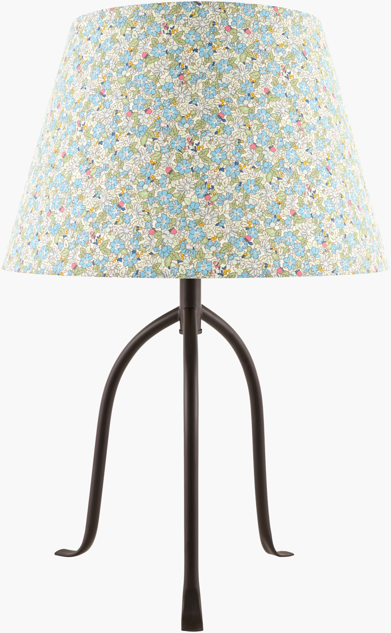Floriva Accent Table Lamp — Black