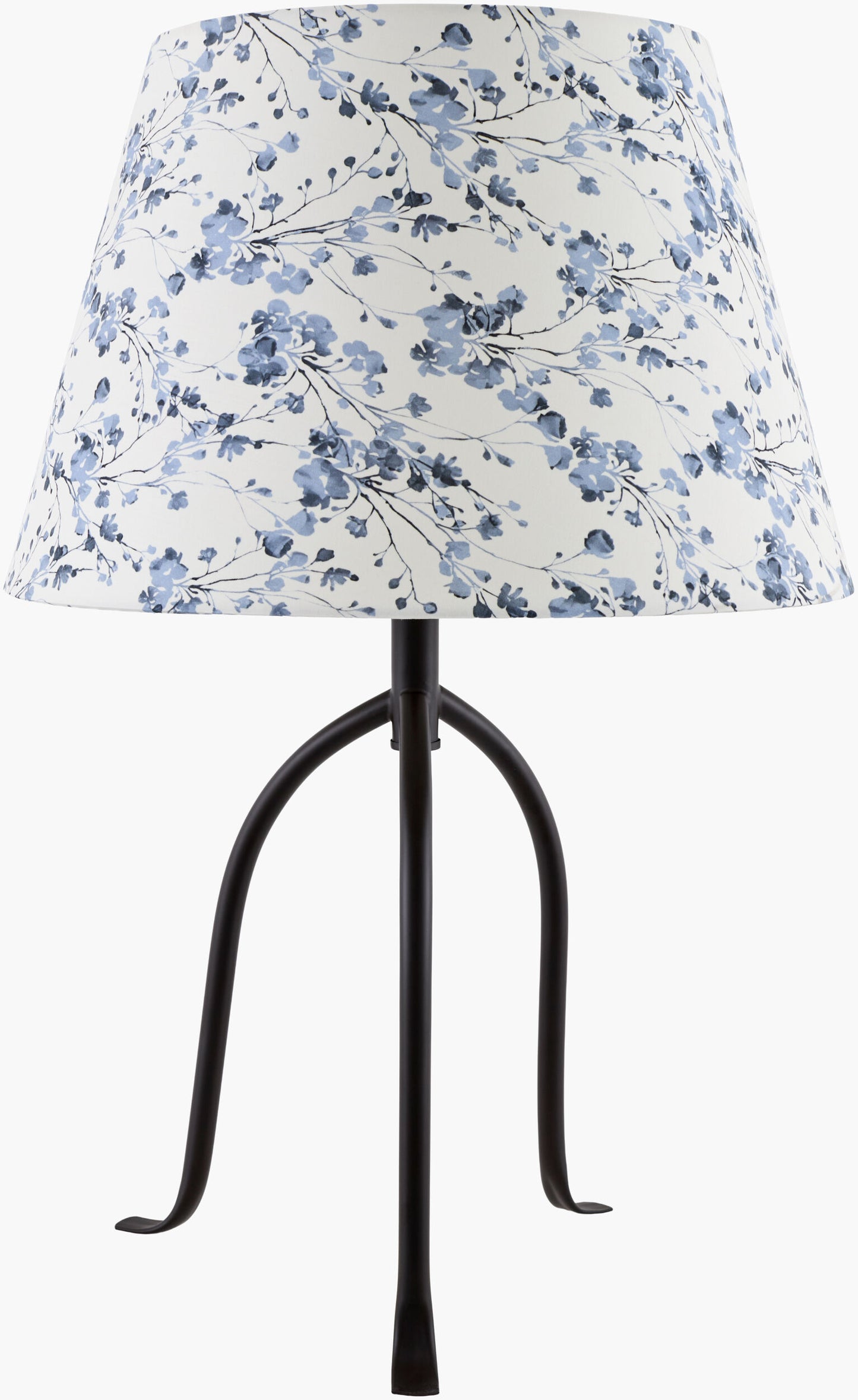 Floriva Accent Table Lamp — Black