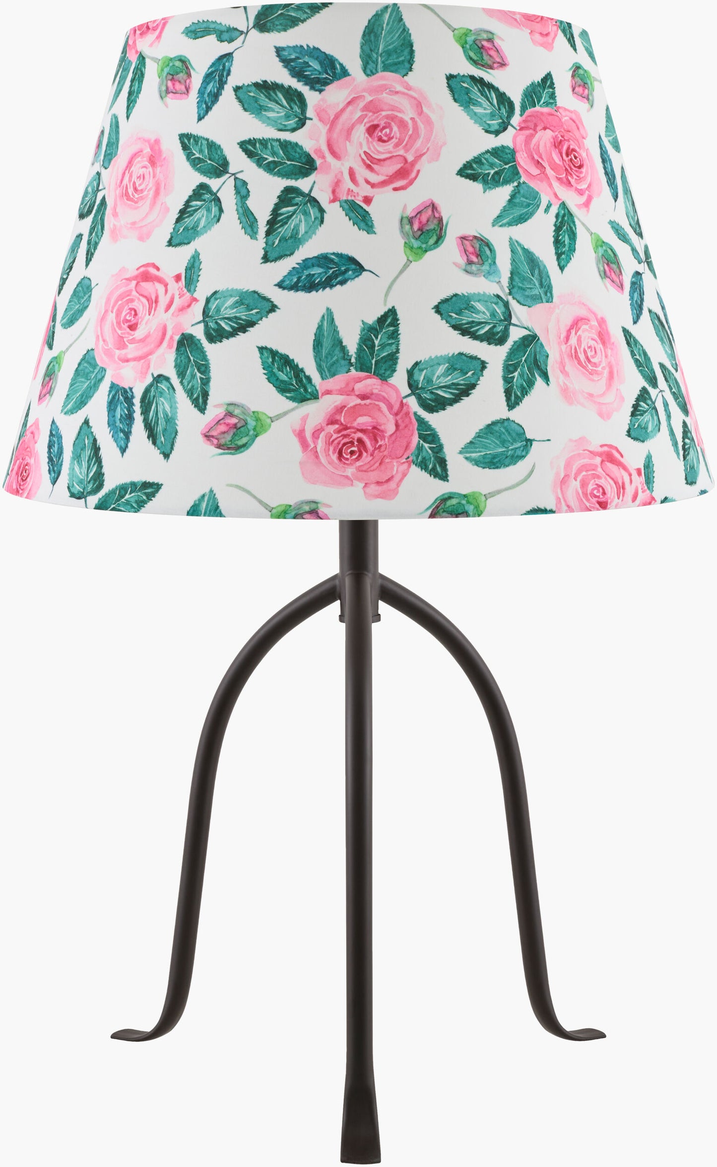 Floriva Accent Table Lamp — Black