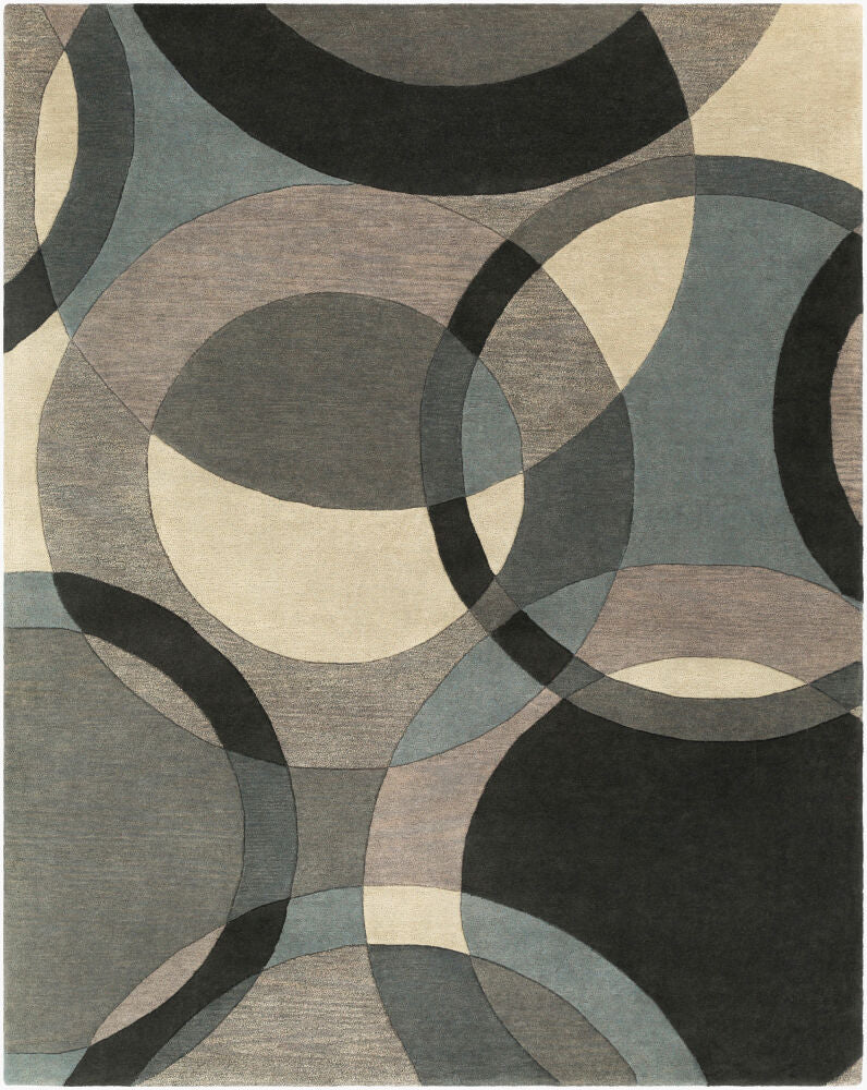 Forum Handmade Rug — Black/Charcoal