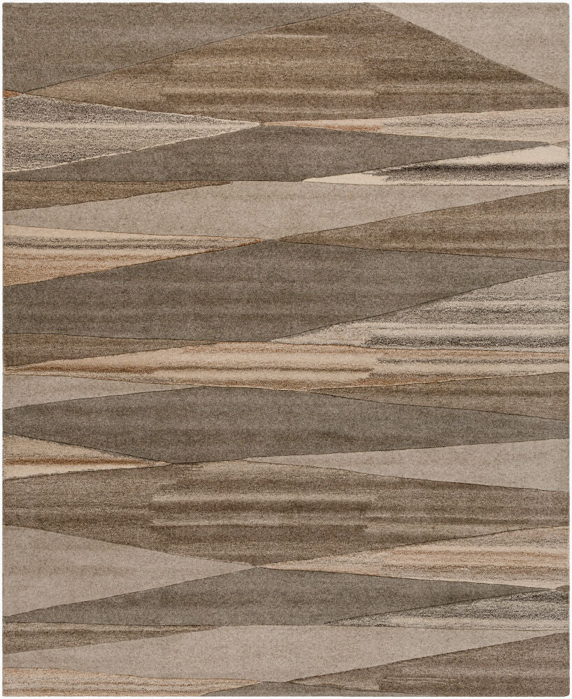 Forum Handmade Rug — Black/Brown