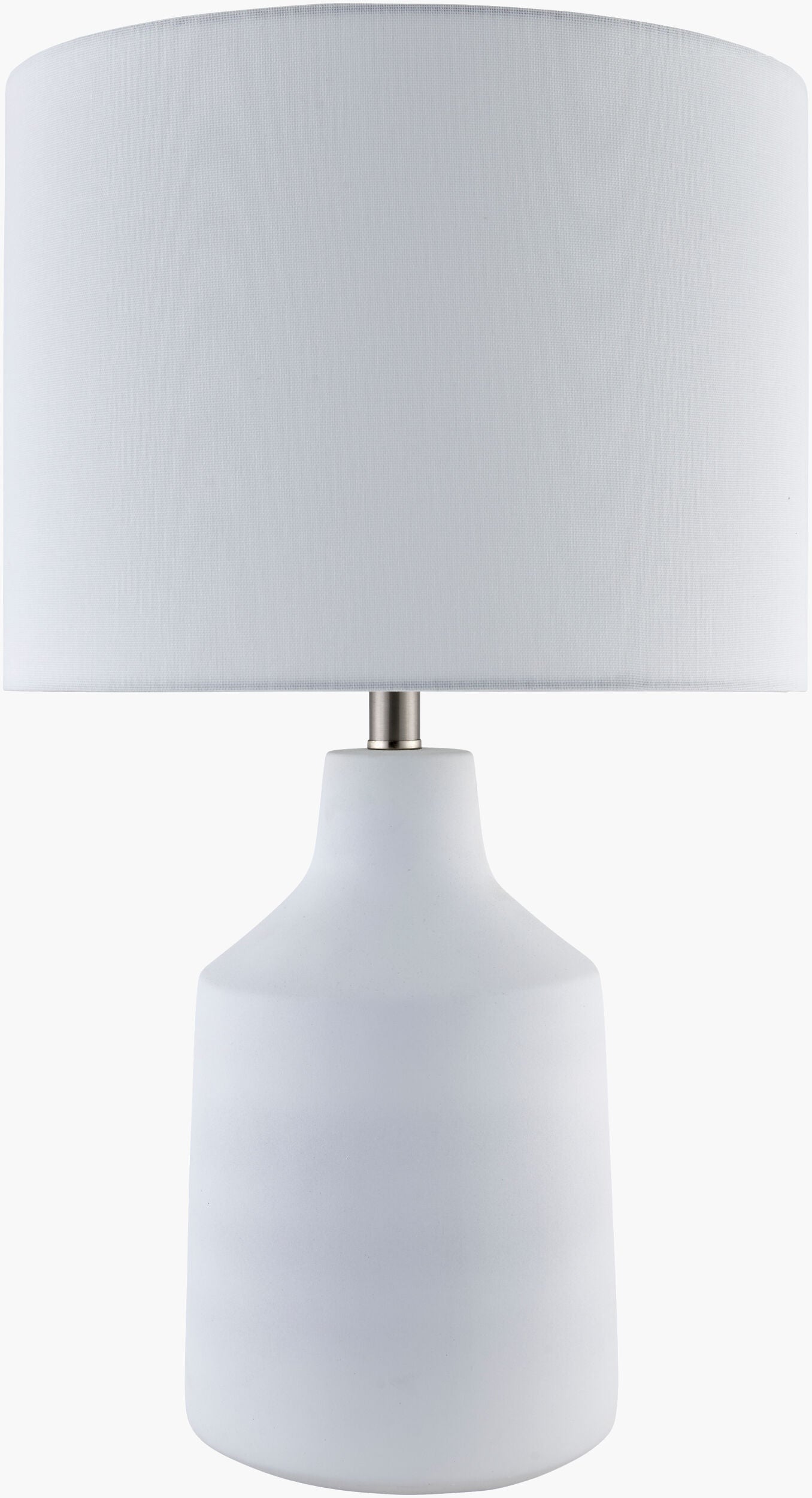 Foreman Accent Table Lamp — White
