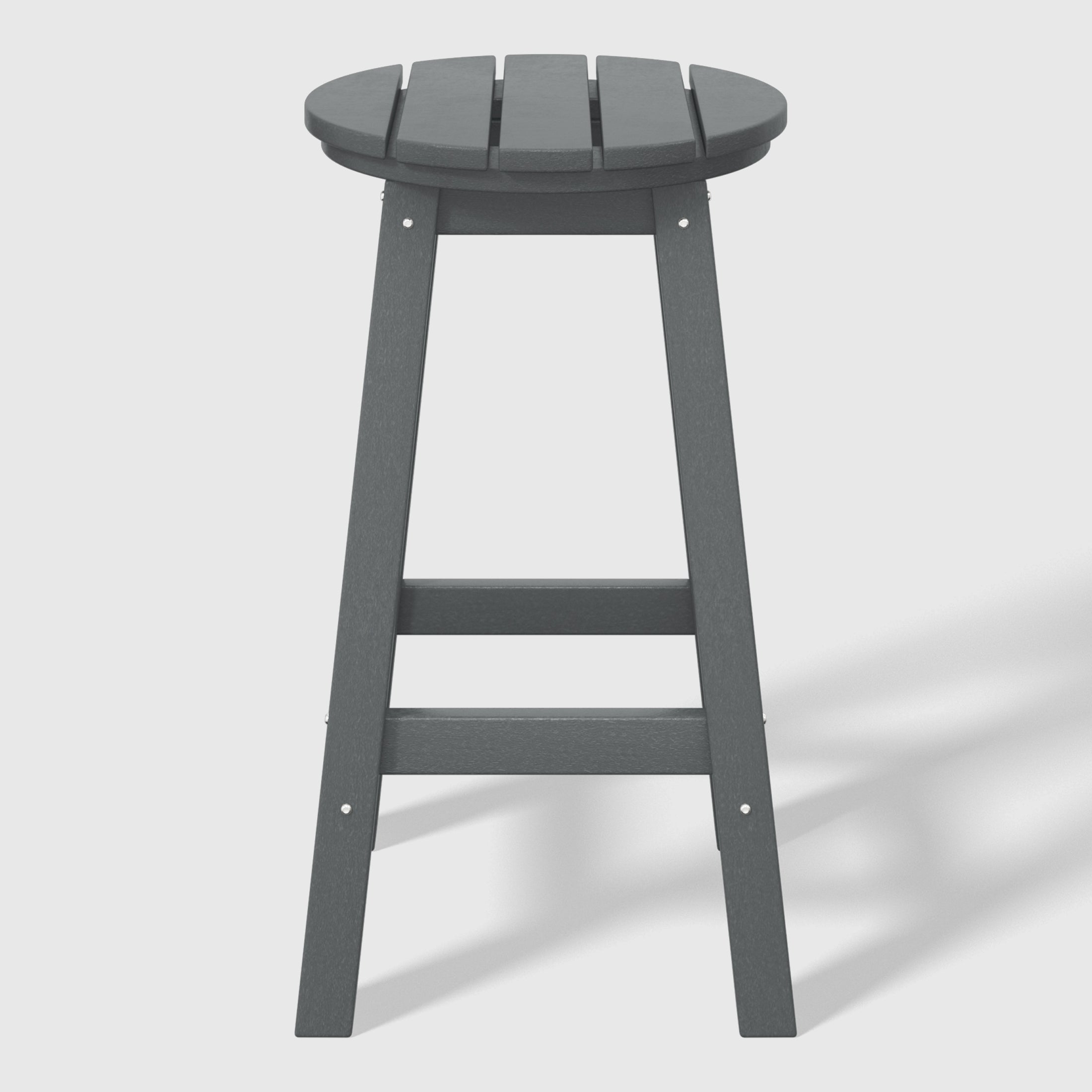 Stockholm All-Weather Outdoor Round Counter Stool (24" Height) Seahawk Designs Patio Bar & Counter Stools