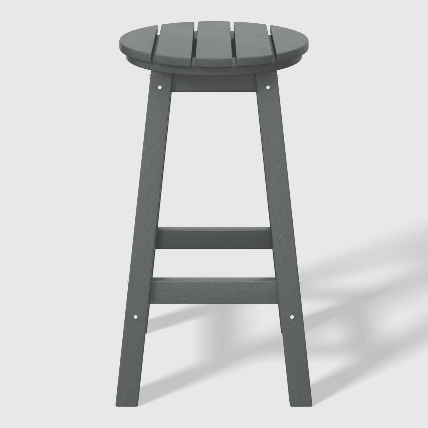 Stockholm All-Weather Outdoor Round Counter Stool (24" Height) Seahawk Designs Patio Bar & Counter Stools