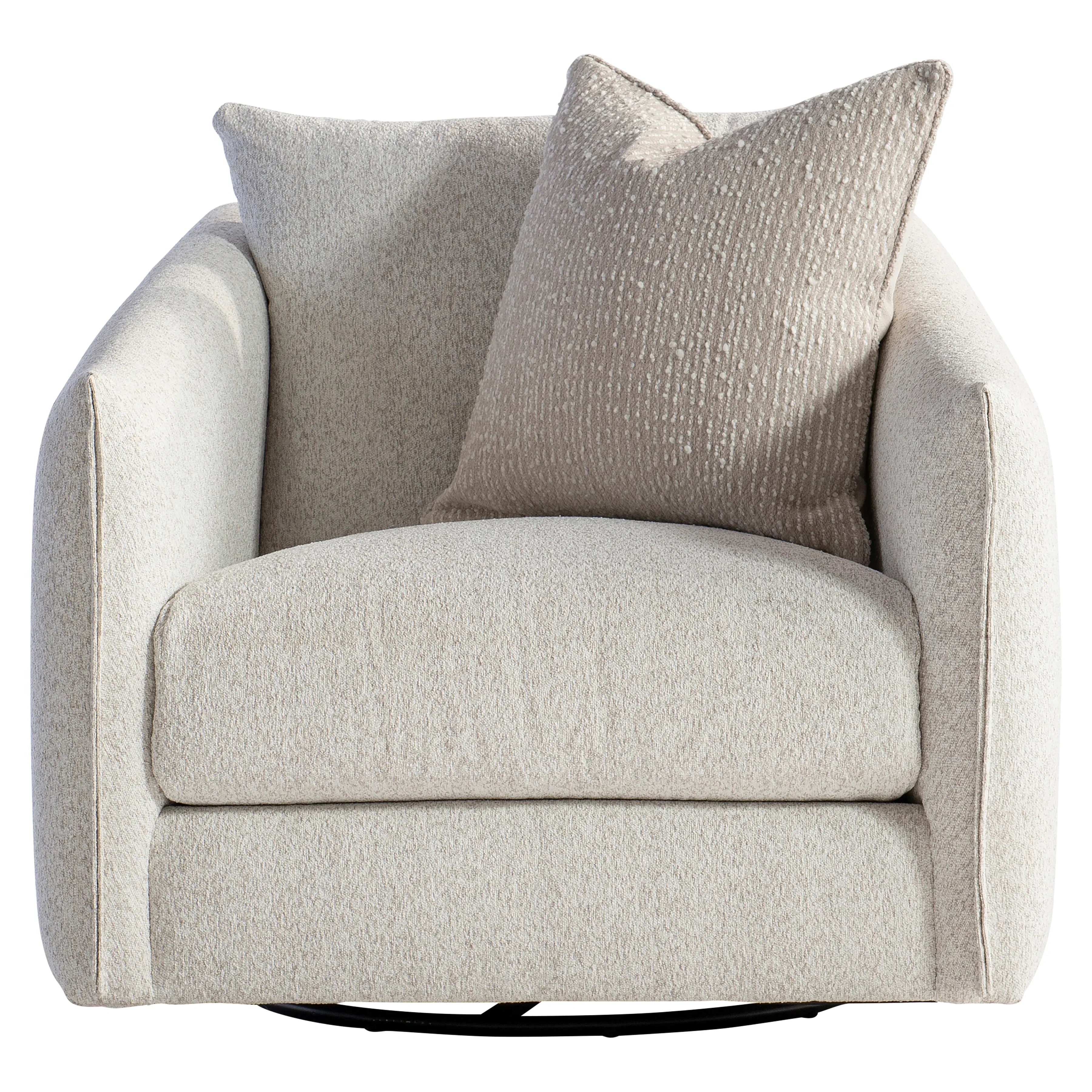Demi Fabric Swivel Chair Bernhardt Living