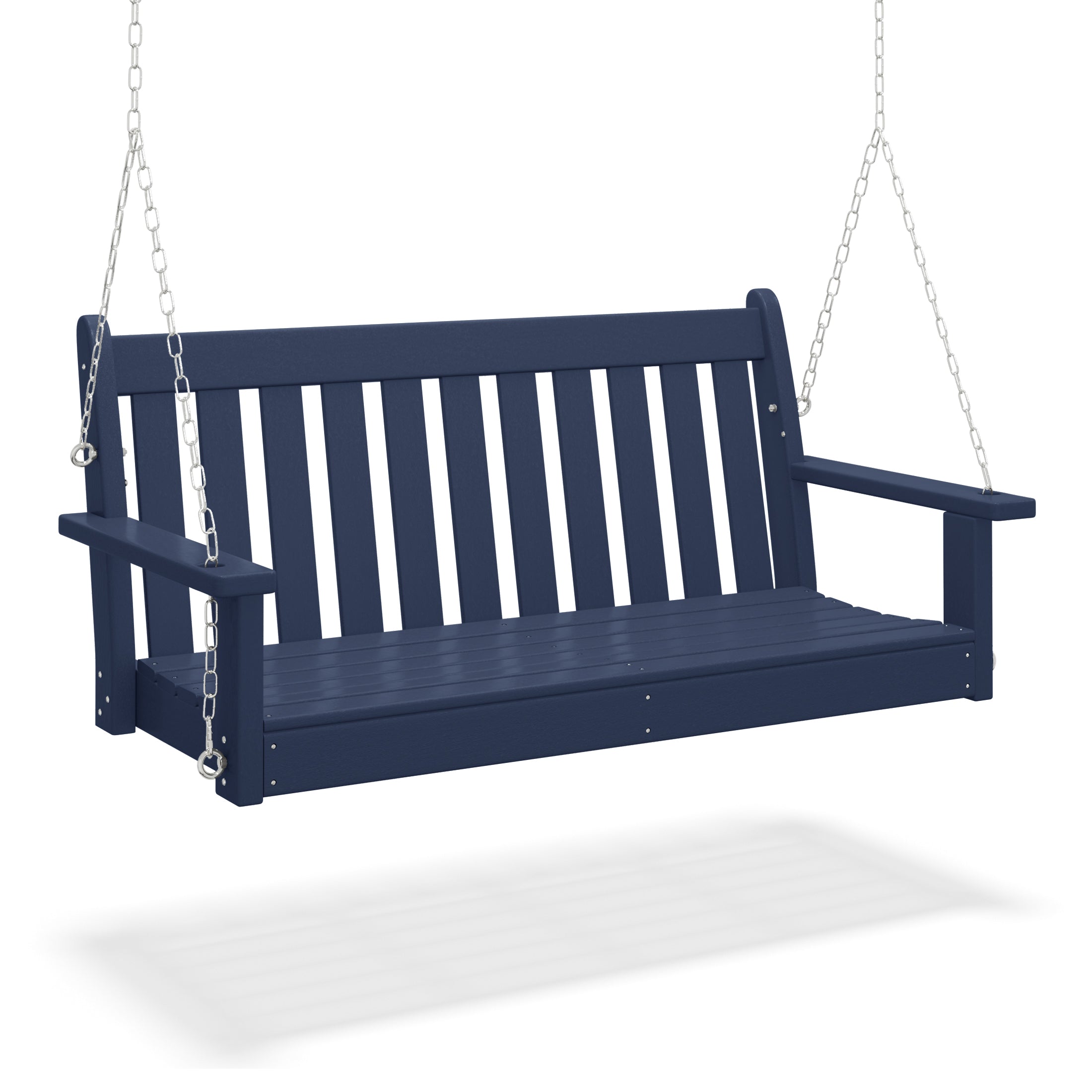 Tuscany 51" Hanging Porch Swing Navy Blue Seahawk Designs Porch Swings