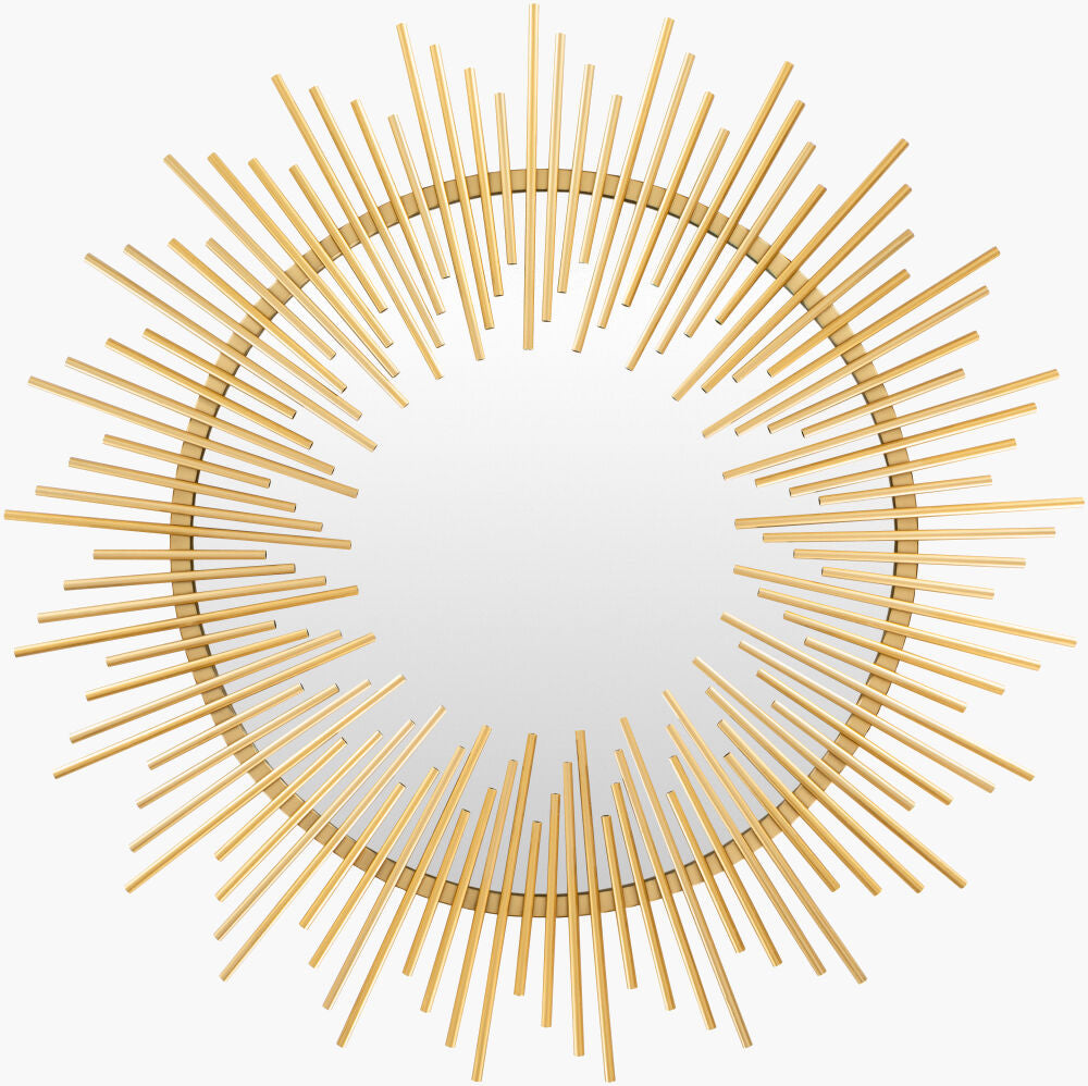 Freda Accent Mirror — Gold