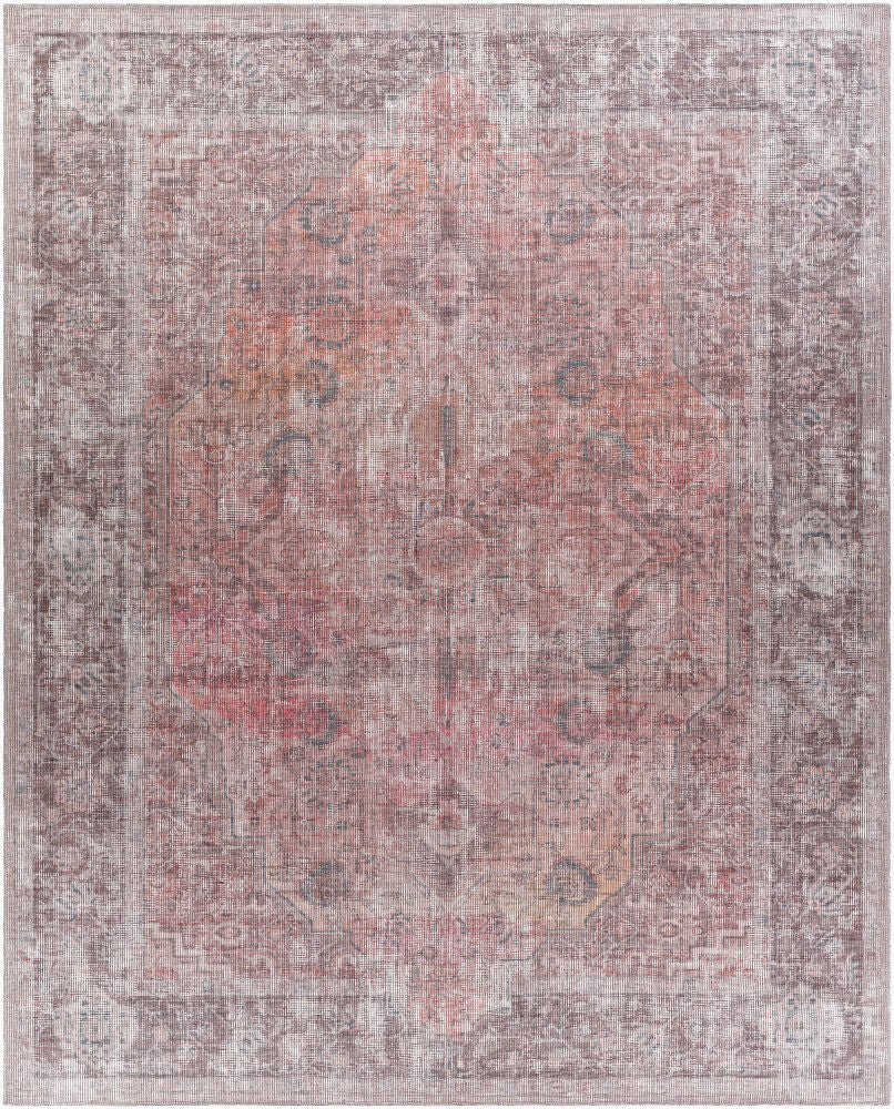 Farrell Machine Woven Rug — Charcoal/Light Beige