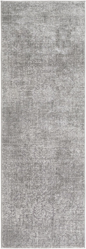 Florence Machine Woven Rug — Gray/Light Gray