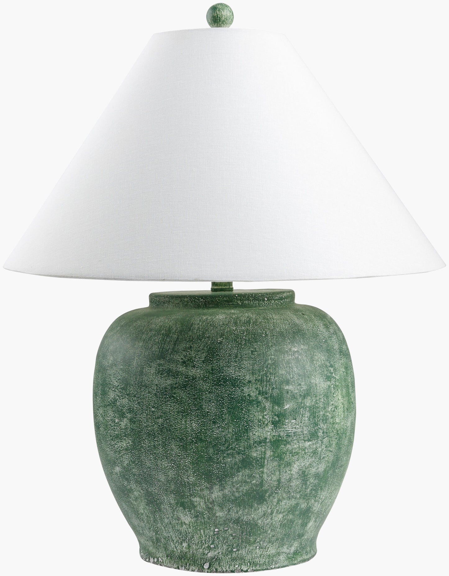 Forest Accent Table Lamp — Dark Green/Green