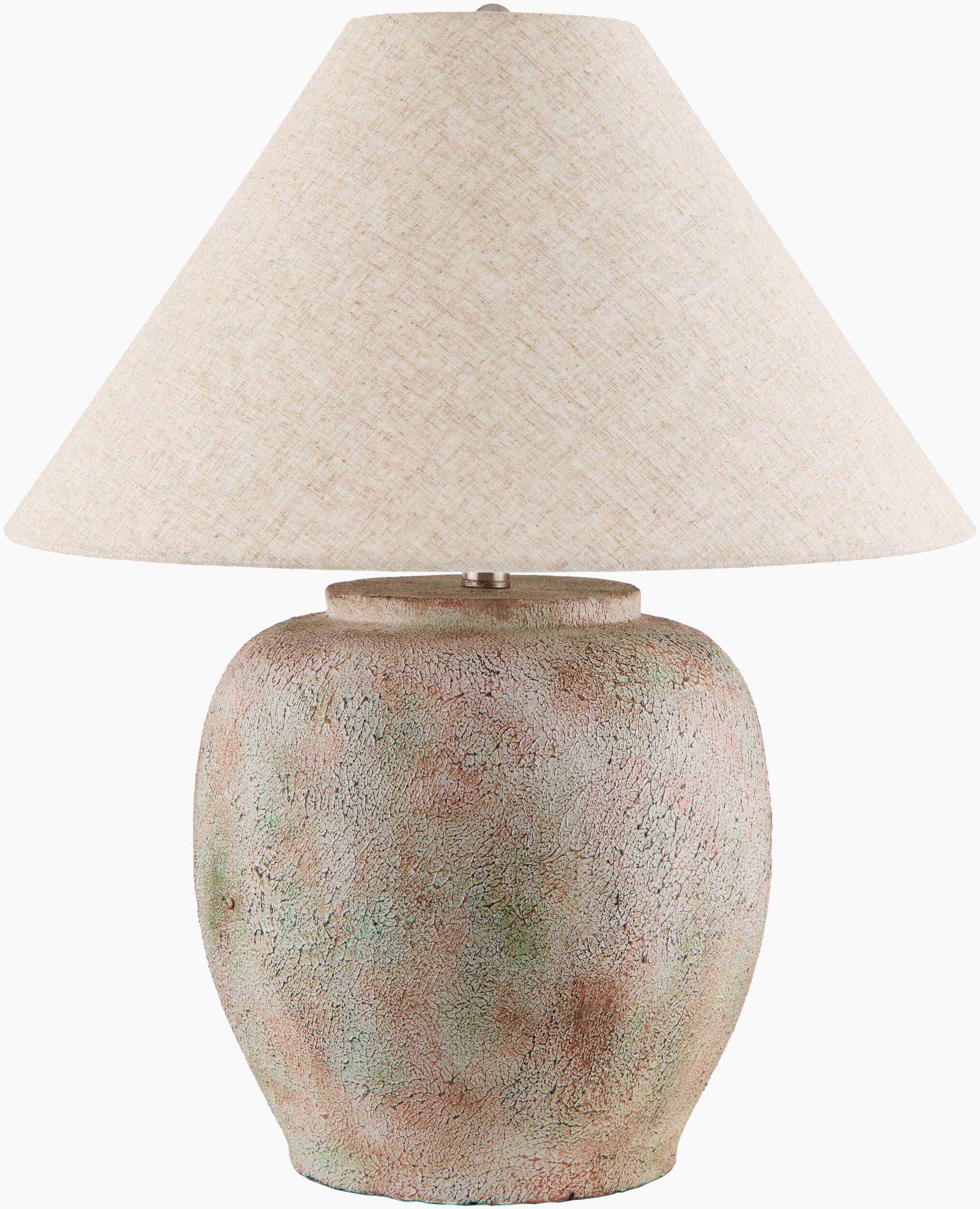 Forest Accent Table Lamp — Red