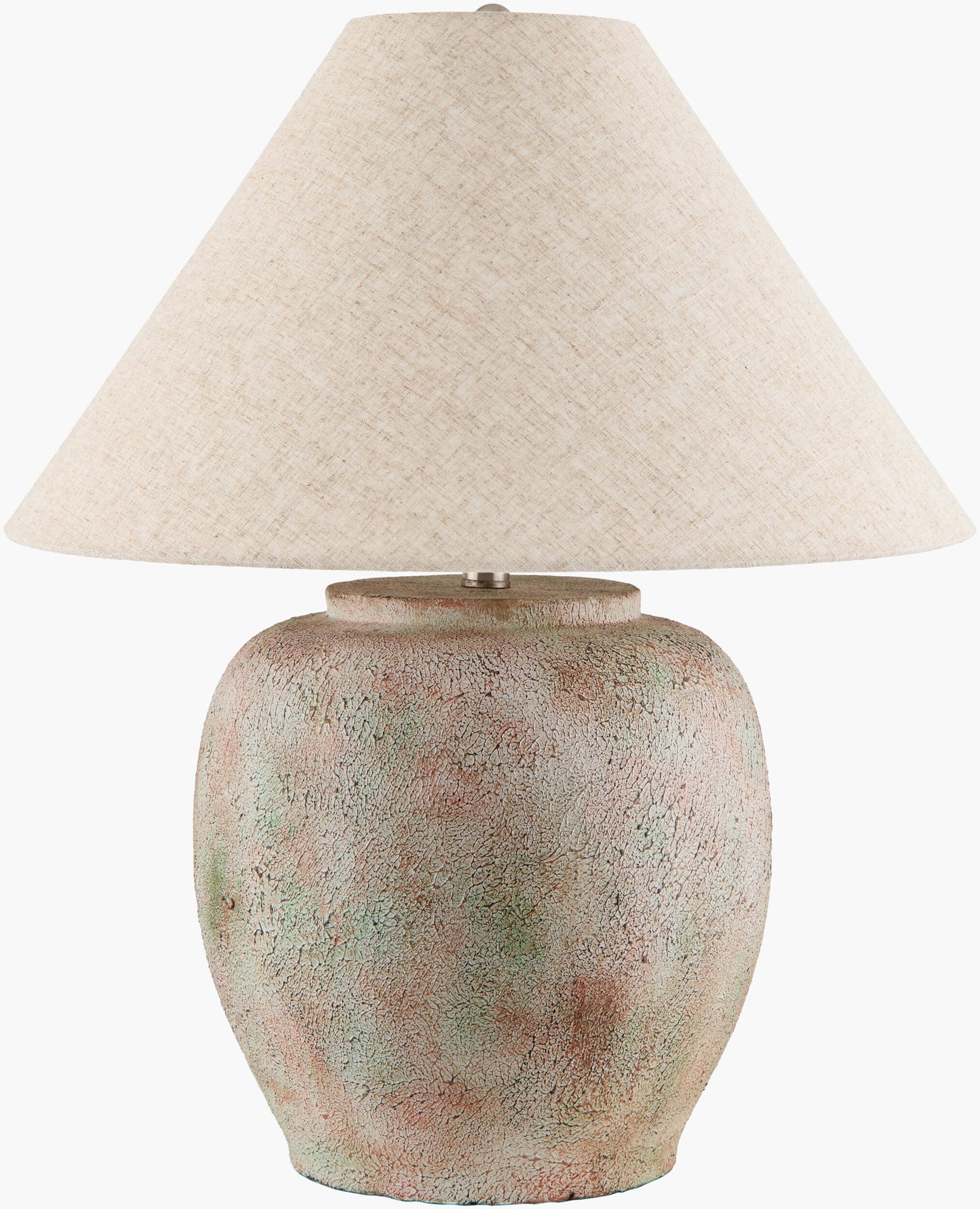 Forest Accent Table Lamp — Red