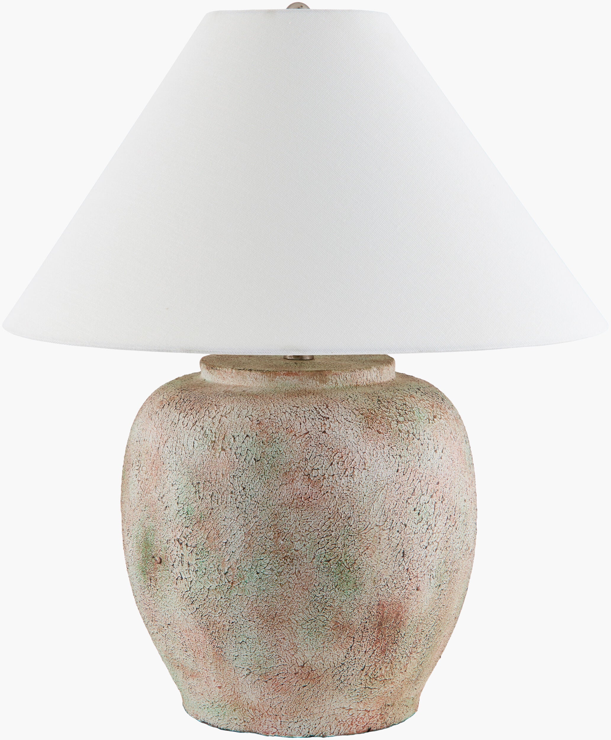 Forest Accent Table Lamp — Red
