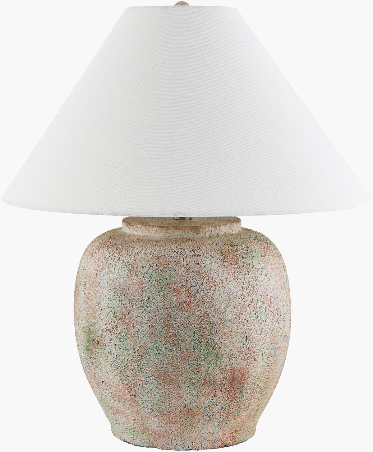 Forest Accent Table Lamp — Red