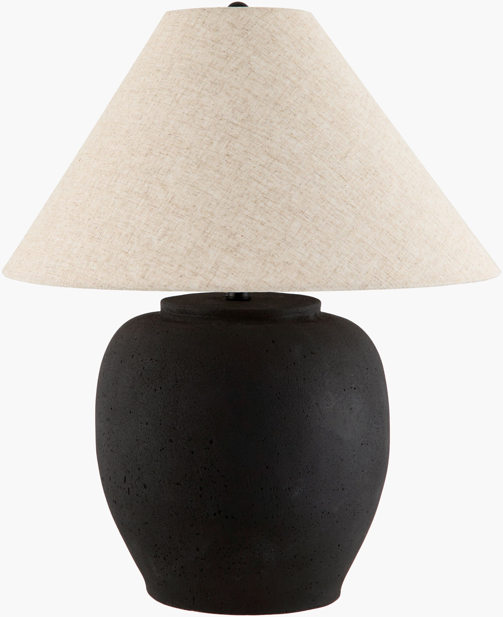 Forest Accent Table Lamp — Black