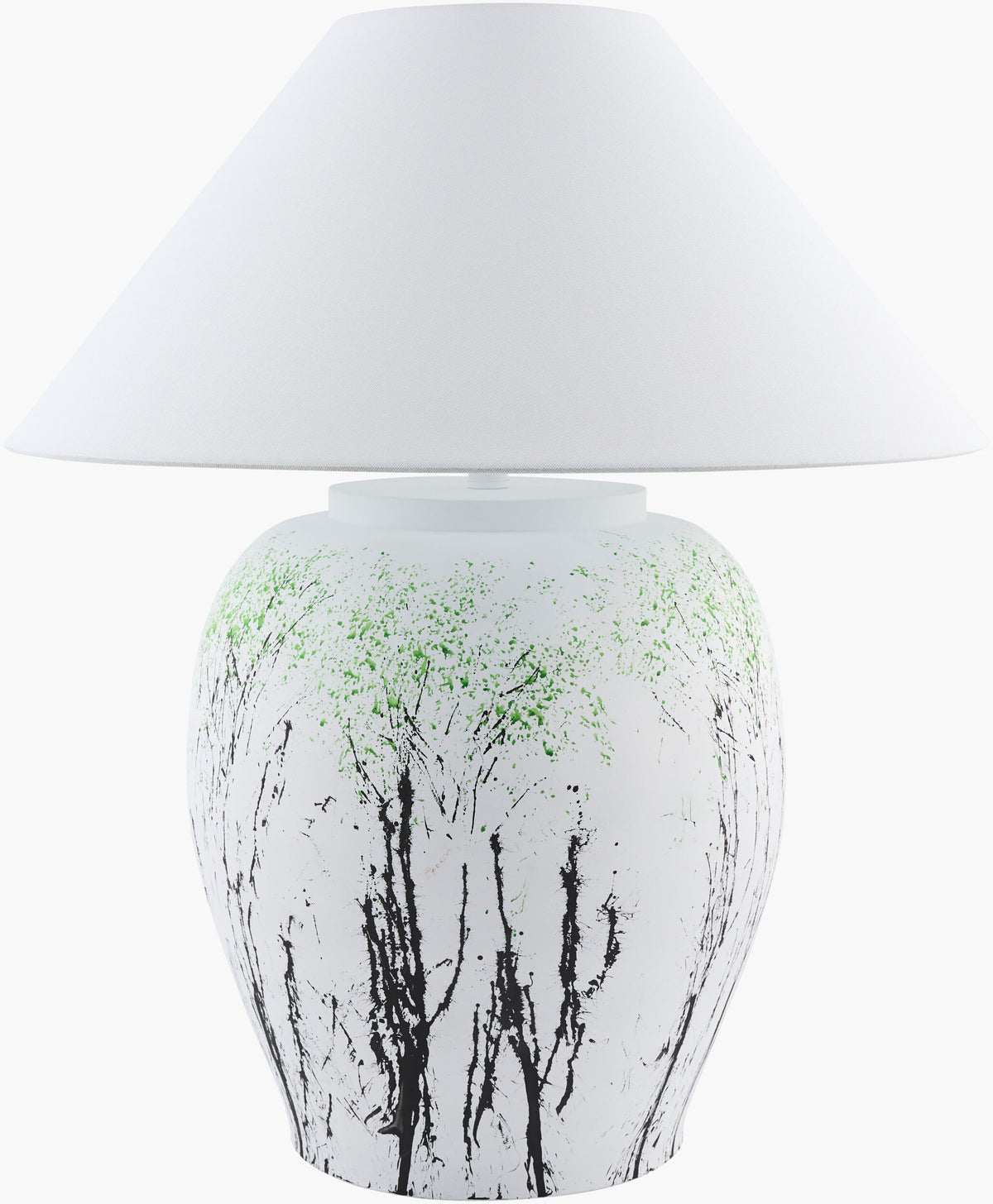 Forest Accent Table Lamp — White