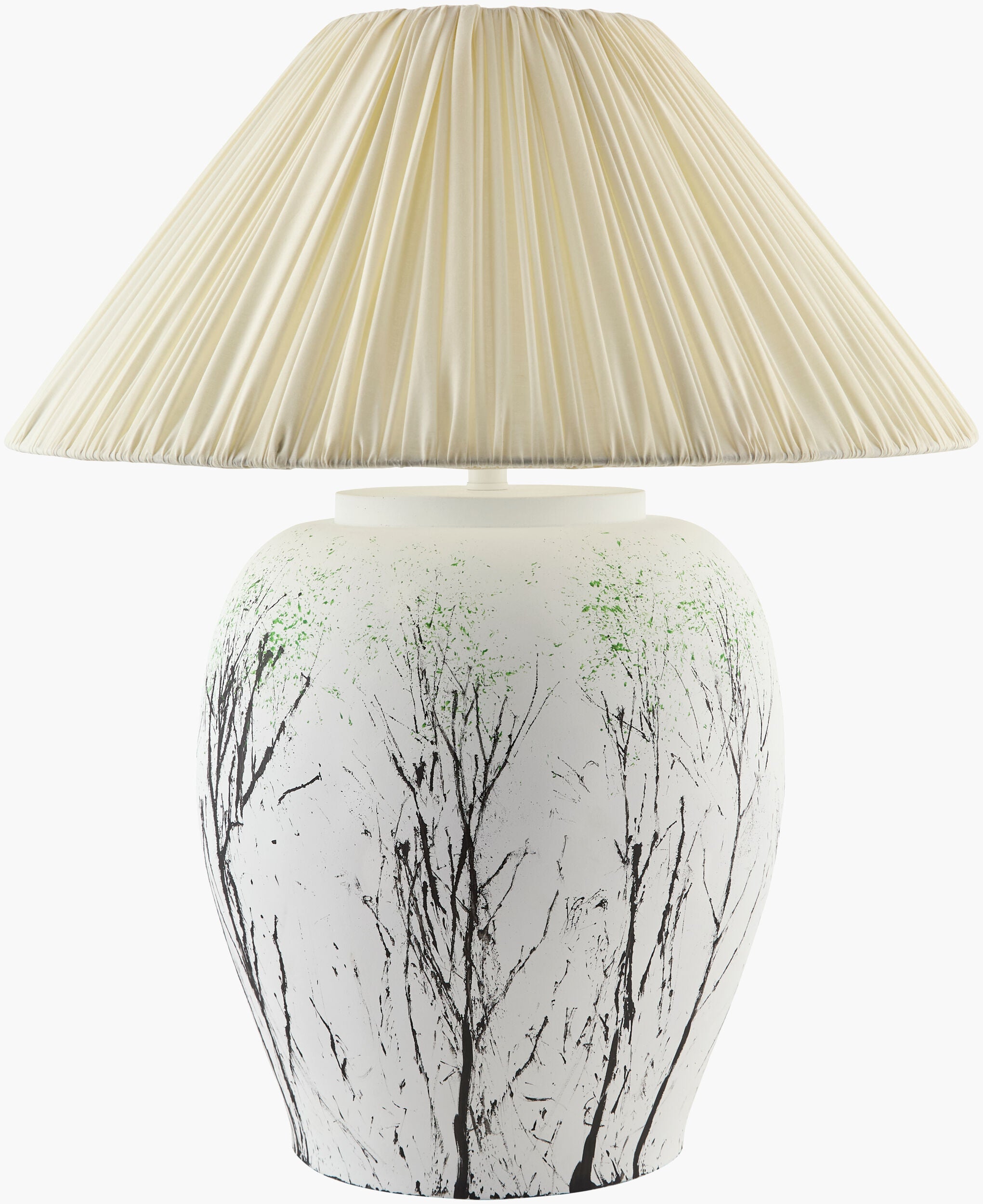 Forest Accent Table Lamp — White
