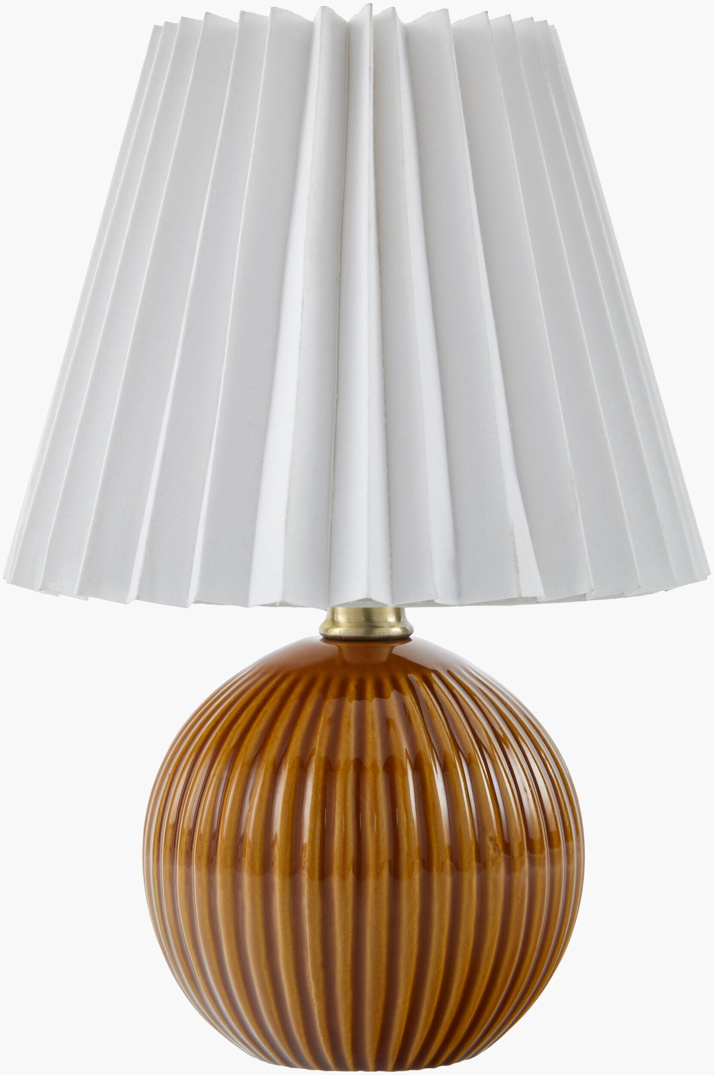 Ferez Accent Table Lamp — Dark Brown